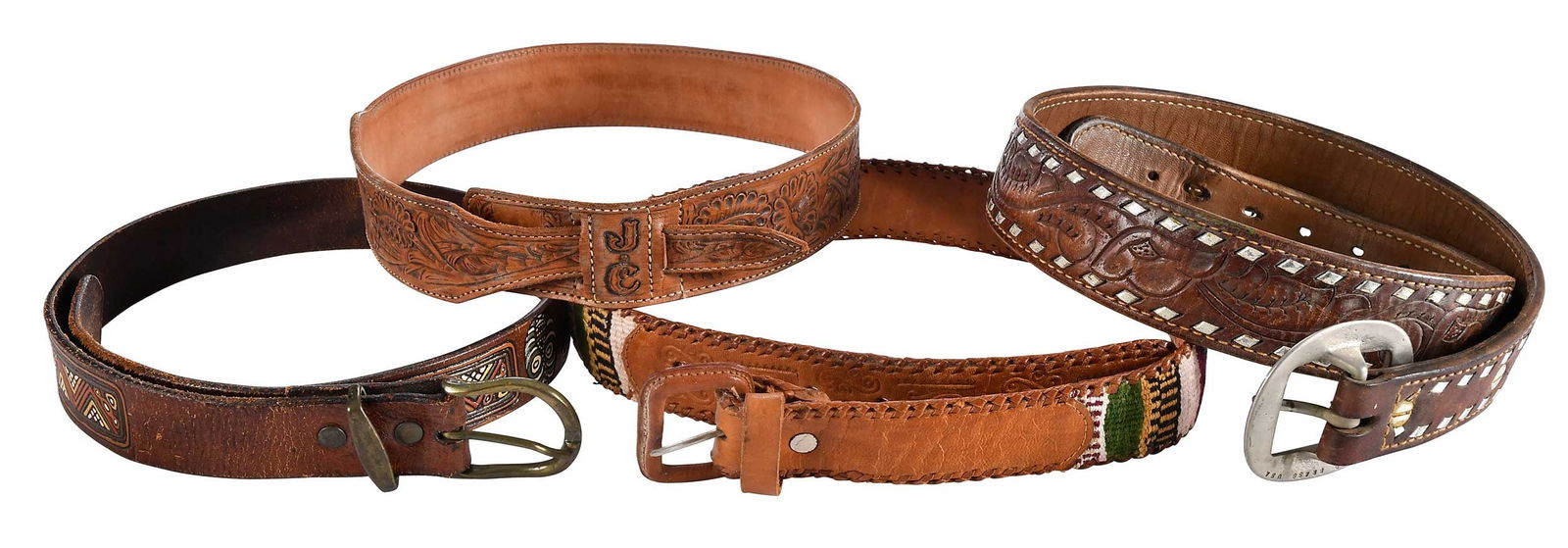 Four Mens Leather Accessories, Jimmy Carter Provenance (1 of 9)