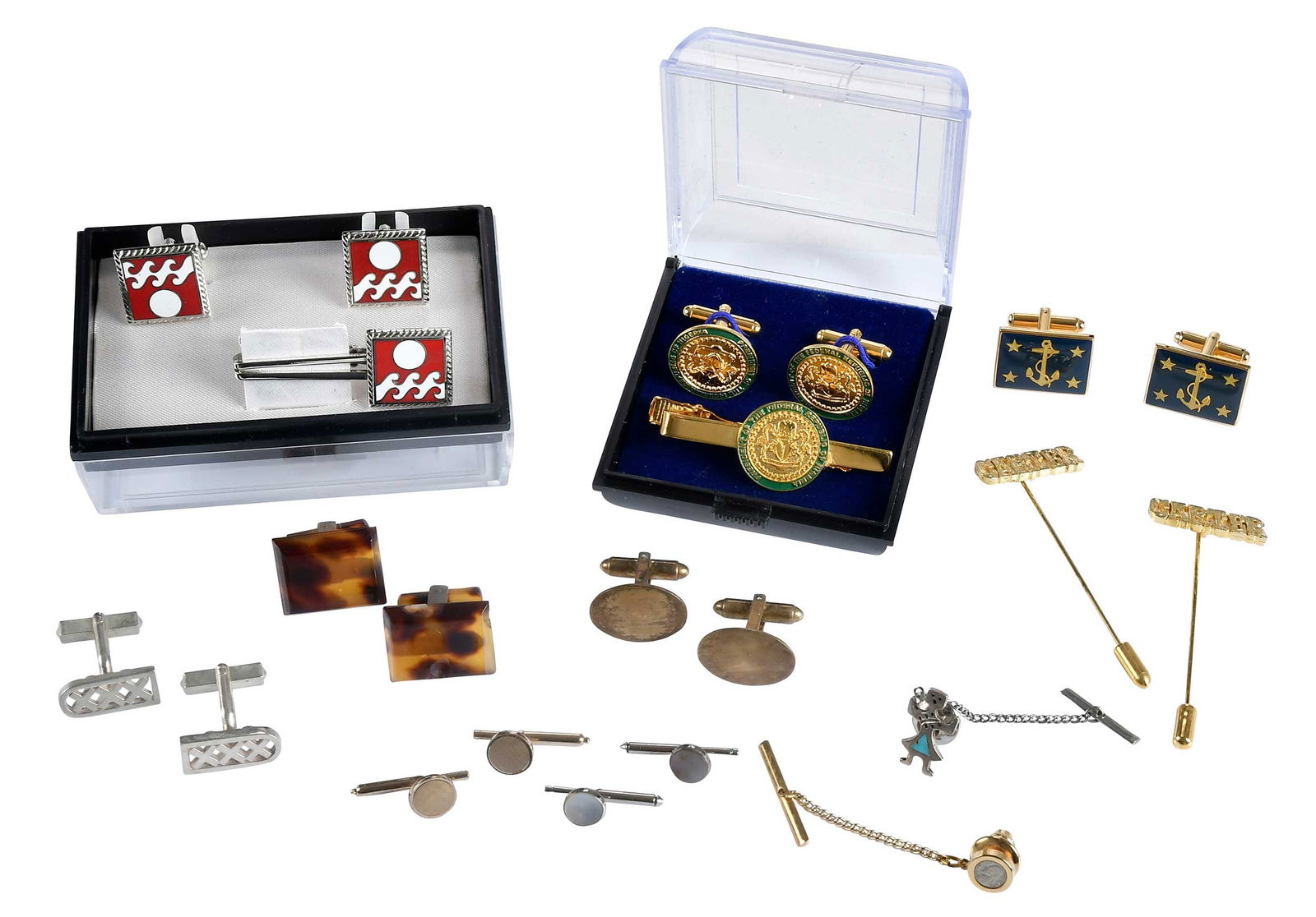 12 Items of Men's Costume Formal Accessories, Jimmy Carter Provenance (1 of 7)