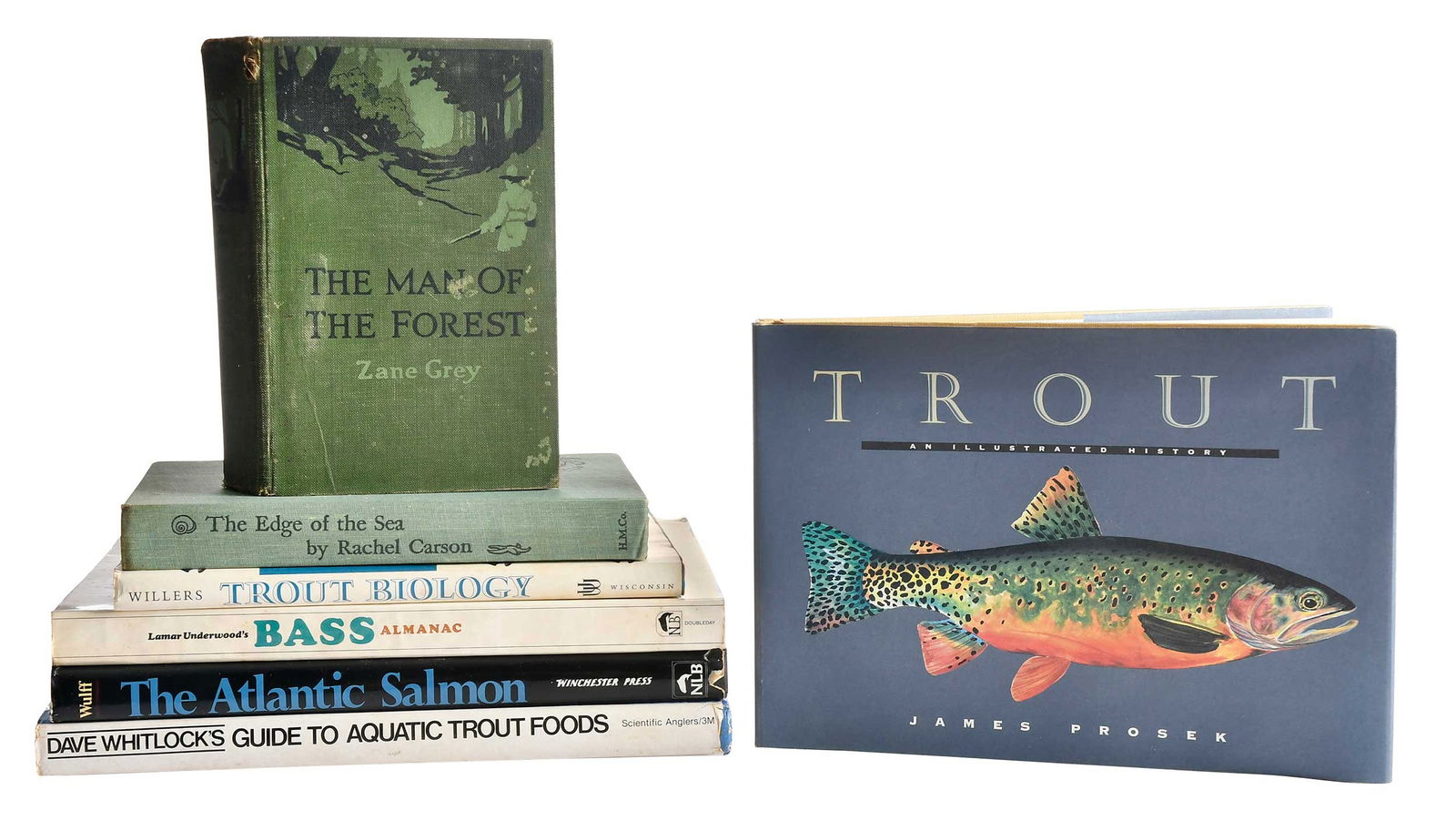 16 Books on Fish and Outdoor Recreation, Library of Jimmy Carter (1 of 13)