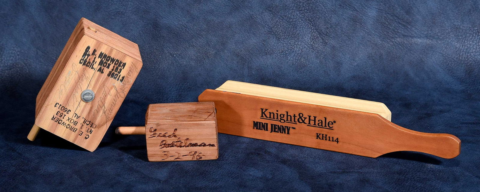 Three Turkey Calls, Jimmy Carter Provenance (1 of 5)