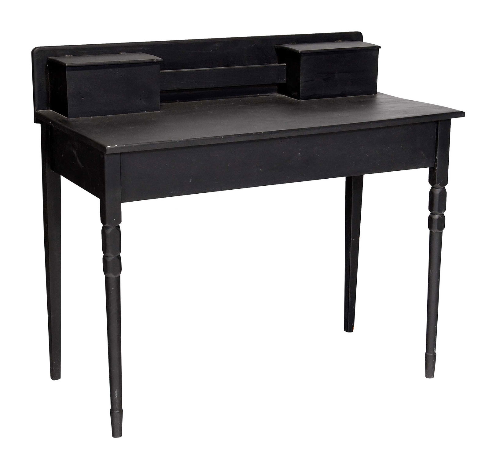 The Hour Before Daylight 'Miss Lillian' Black Painted Desk Built by President Jimmy Carter (1 of 6)