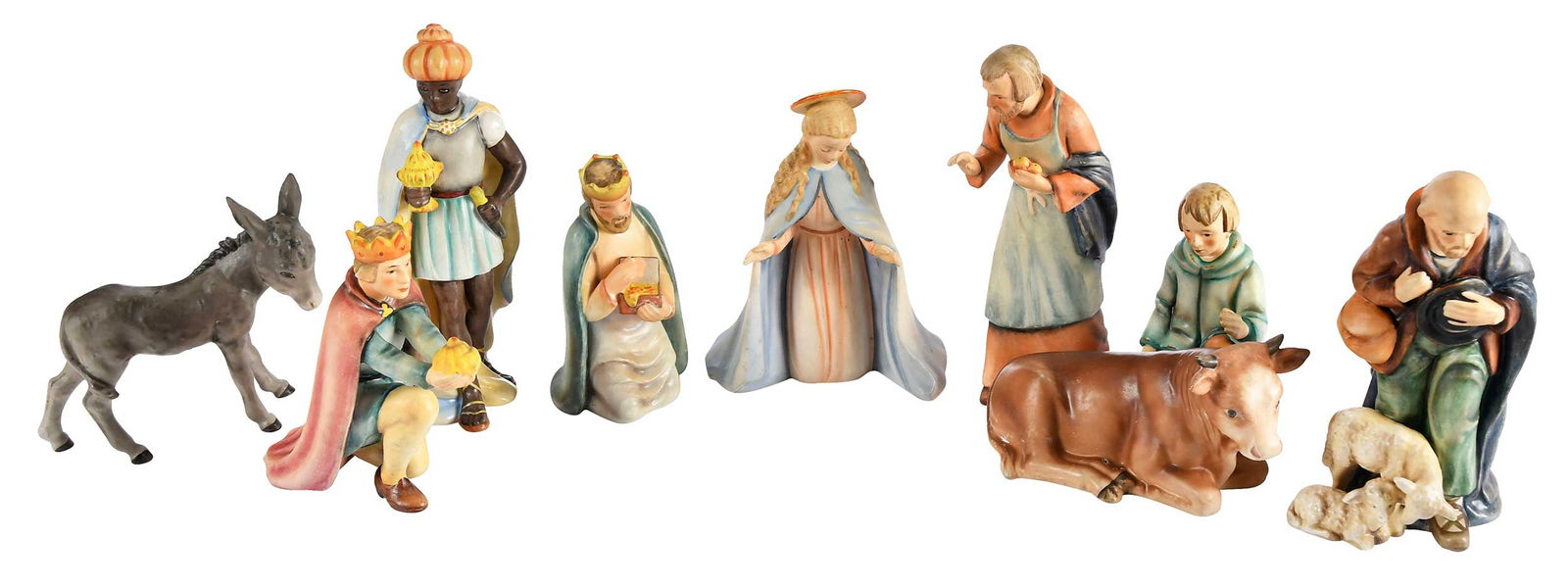 Ten Piece Goebel Nativity Scene, Jimmy Carter Provenance (1 of 6)