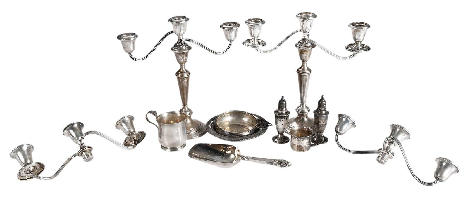10 Sterling Table Items, Jimmy Carter Provenance (1 of 6)