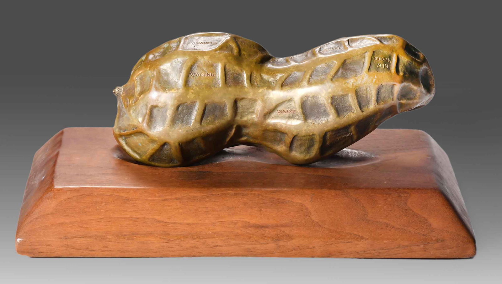 Bronze Peanut Sculpture, Jimmy Carter Provenance (1 of 20)