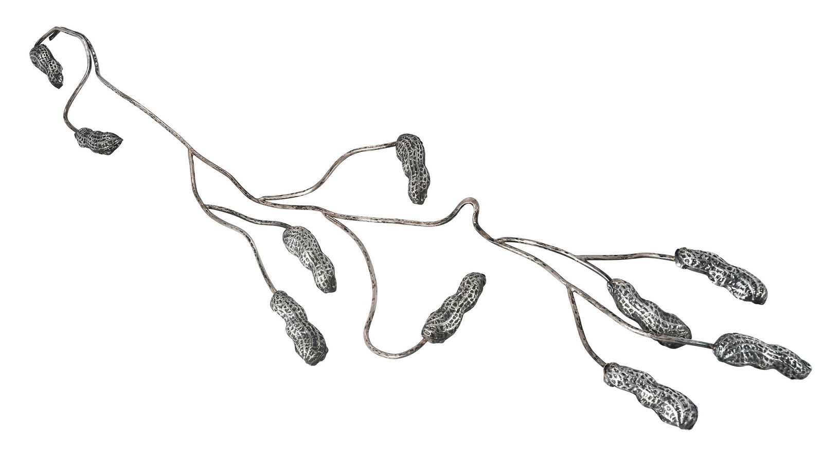 Custom Hand Crafted Silver Peanut Branch, Jimmy Carter Provenance (1 of 7)