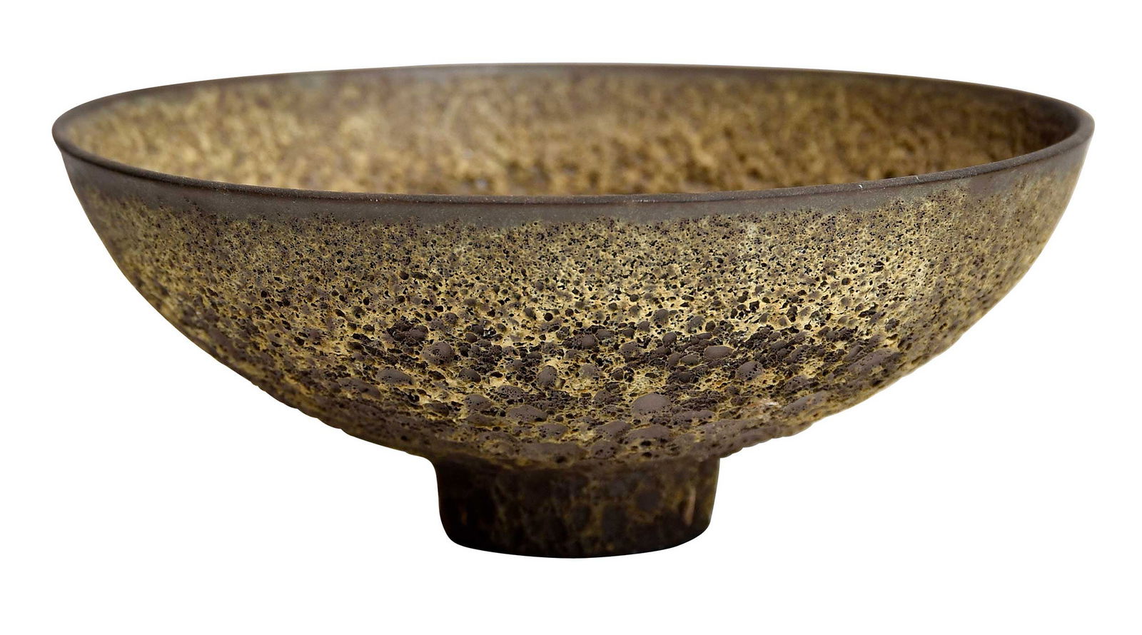 James Lovera Signed Lava Pottery Bowl, Jimmy Carter Provenance (1 of 4)