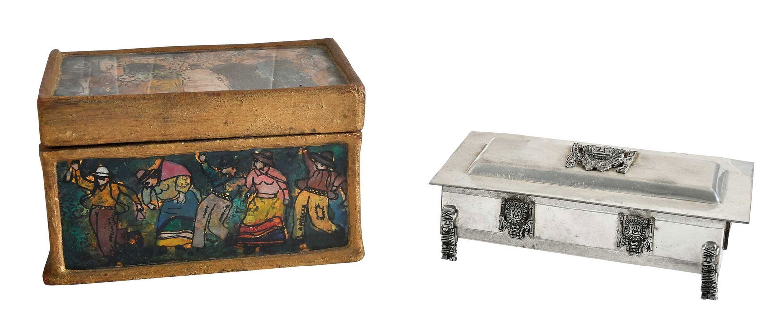 Two South American Decorative Boxes, Jimmy Carter Provenance (1 of 8)