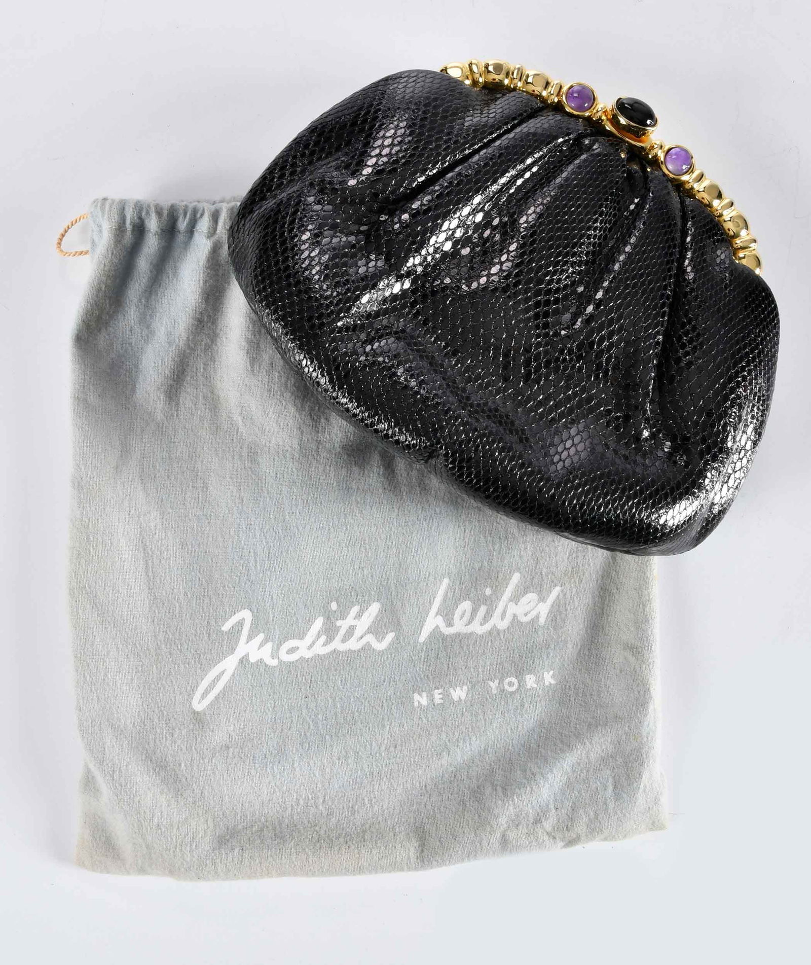 Judith Leiber Python Evening Bag, Rosalynn Carter Provenance - 5