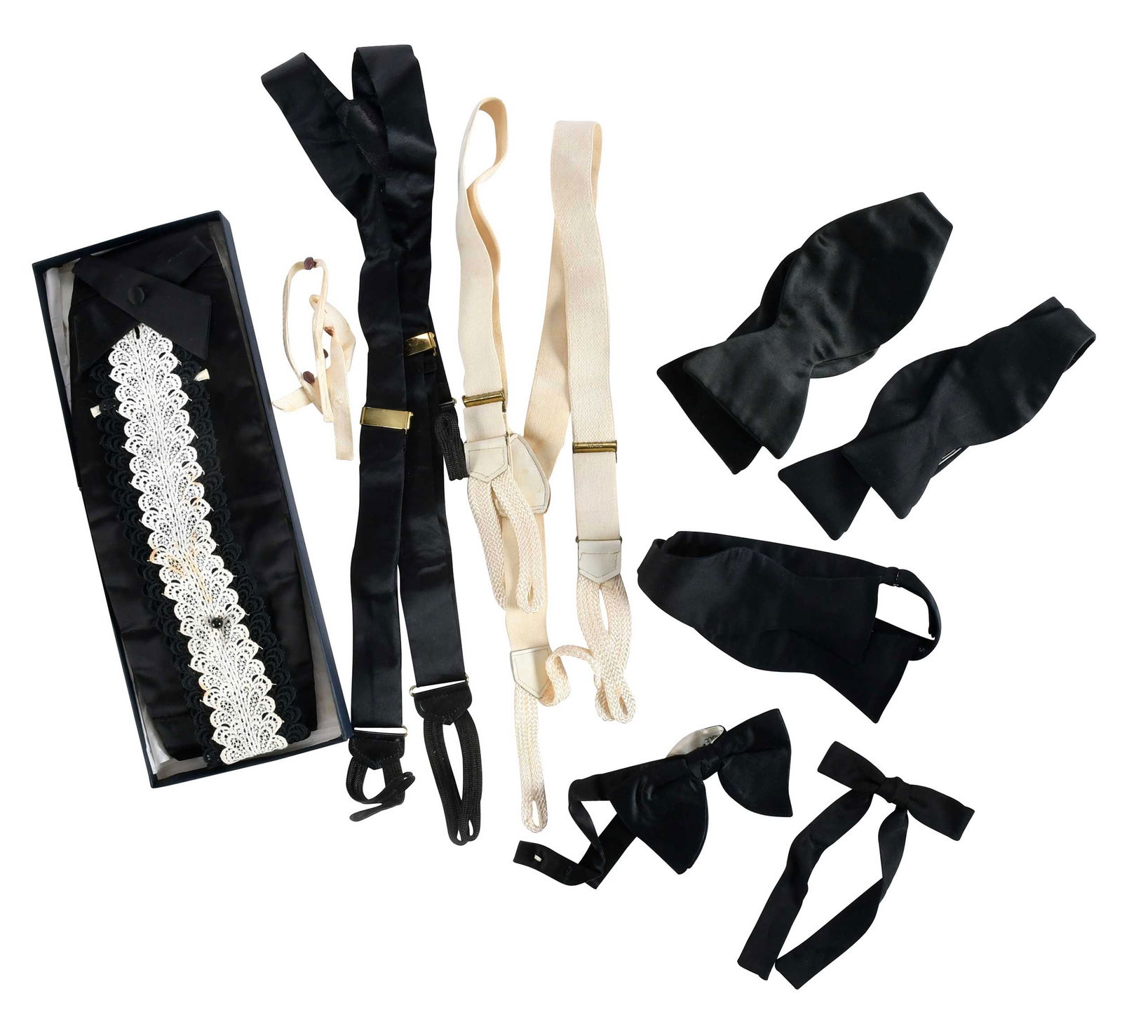 Ten Gentlemen's Evening Dress Items, Jimmy Carter Provenance (1 of 5)