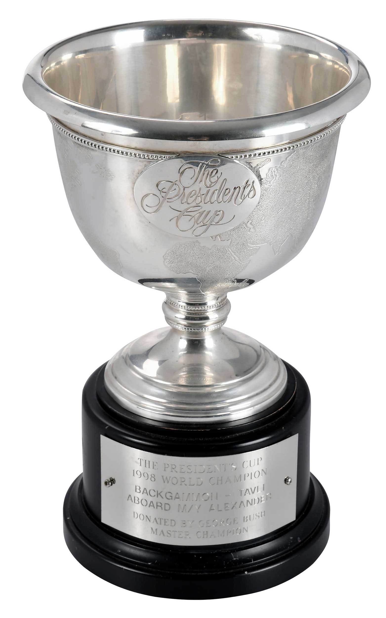 Tiffany Sterling Presidents Cup Trophy, Bush Family Provenance (1 of 9)