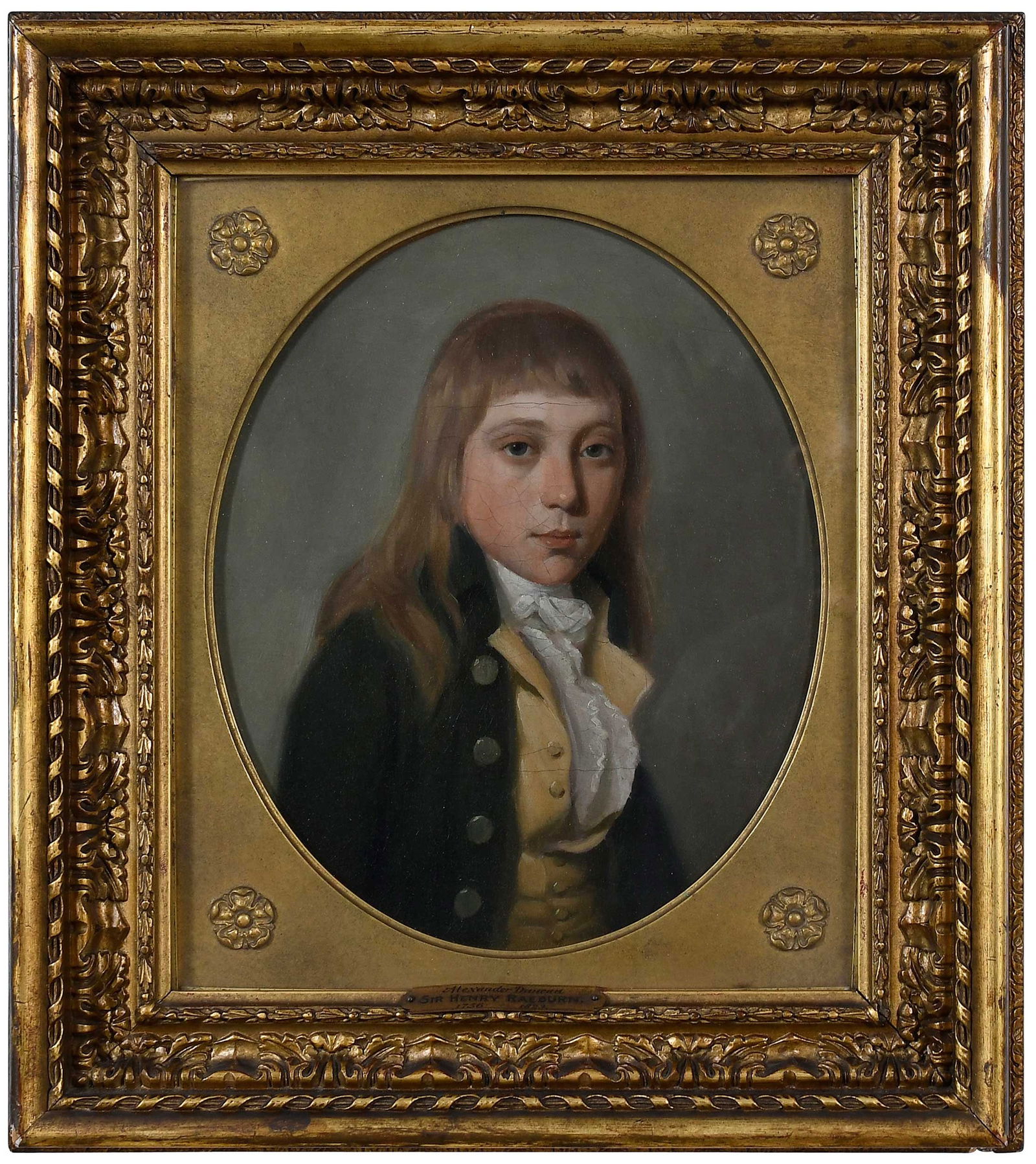 British School Portrait of a Boy, Alexander Duncan, Age 14, Bush Family Provenance (1 of 8)