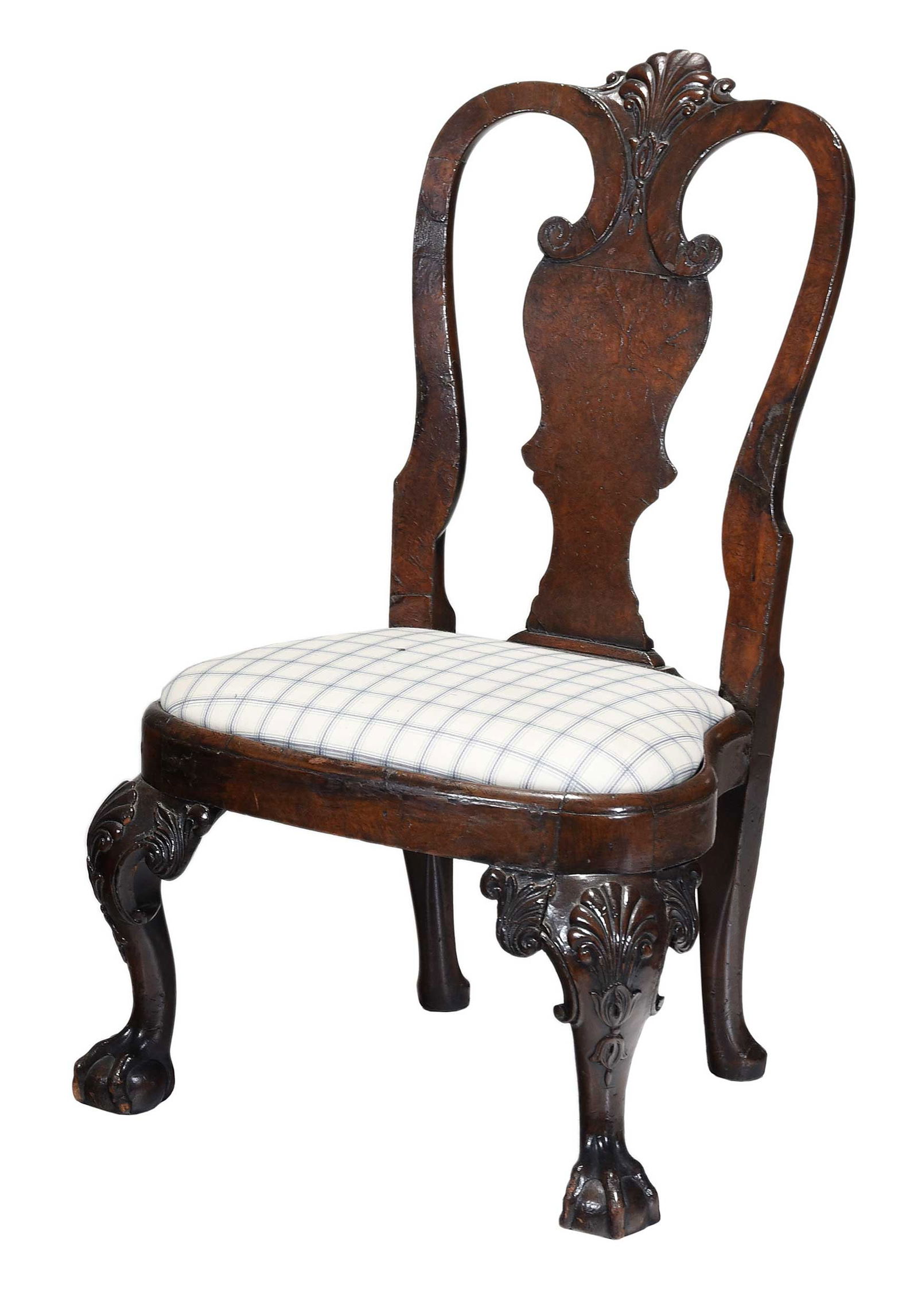 Georgian Mahogany Compass Seat Child's Chair, Bush Family Provenance (1 of 4)