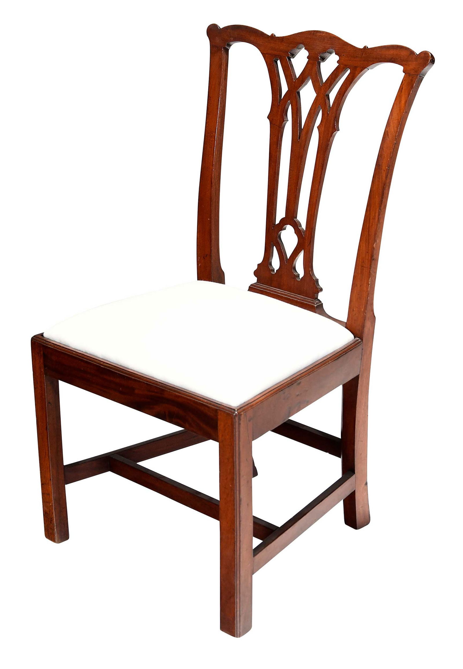 Pennsylvania Chippendale Mahogany Side Chair (1 of 6)
