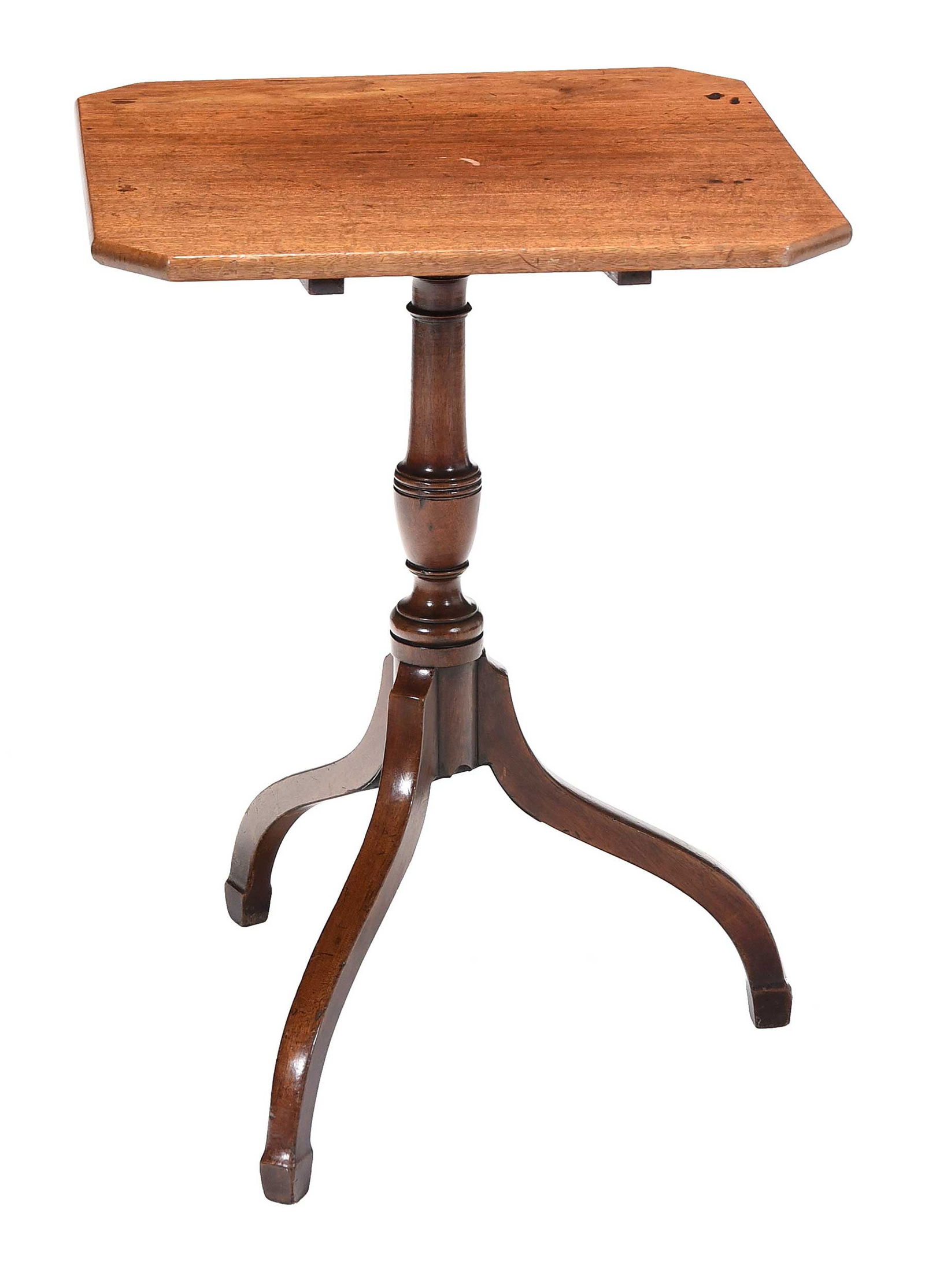 American Federal Mahogany Tripod Tilt Top Candlestand (1 of 5)