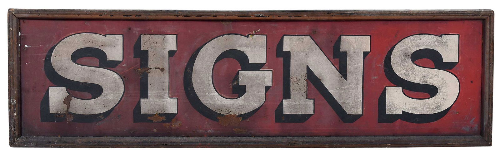 Painted Tin Trade Sign (1 of 4)