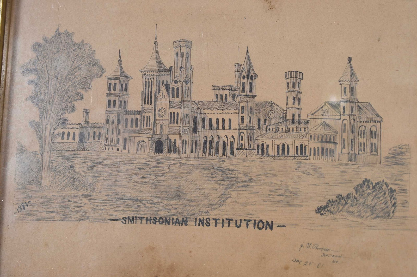 Smithsonian Drawing - 2