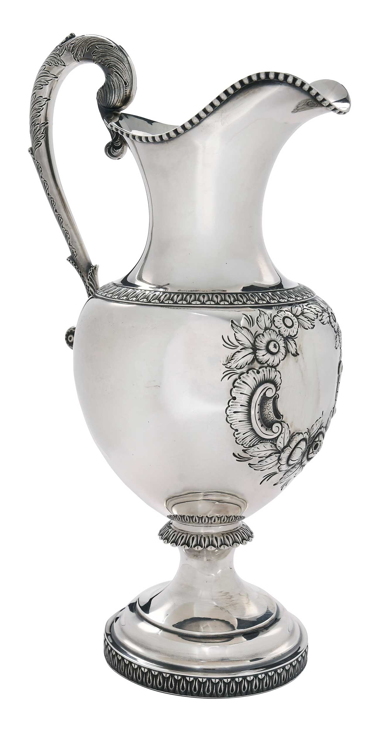 American Coin Silver Horse Trophy Pitcher (1 of 11)