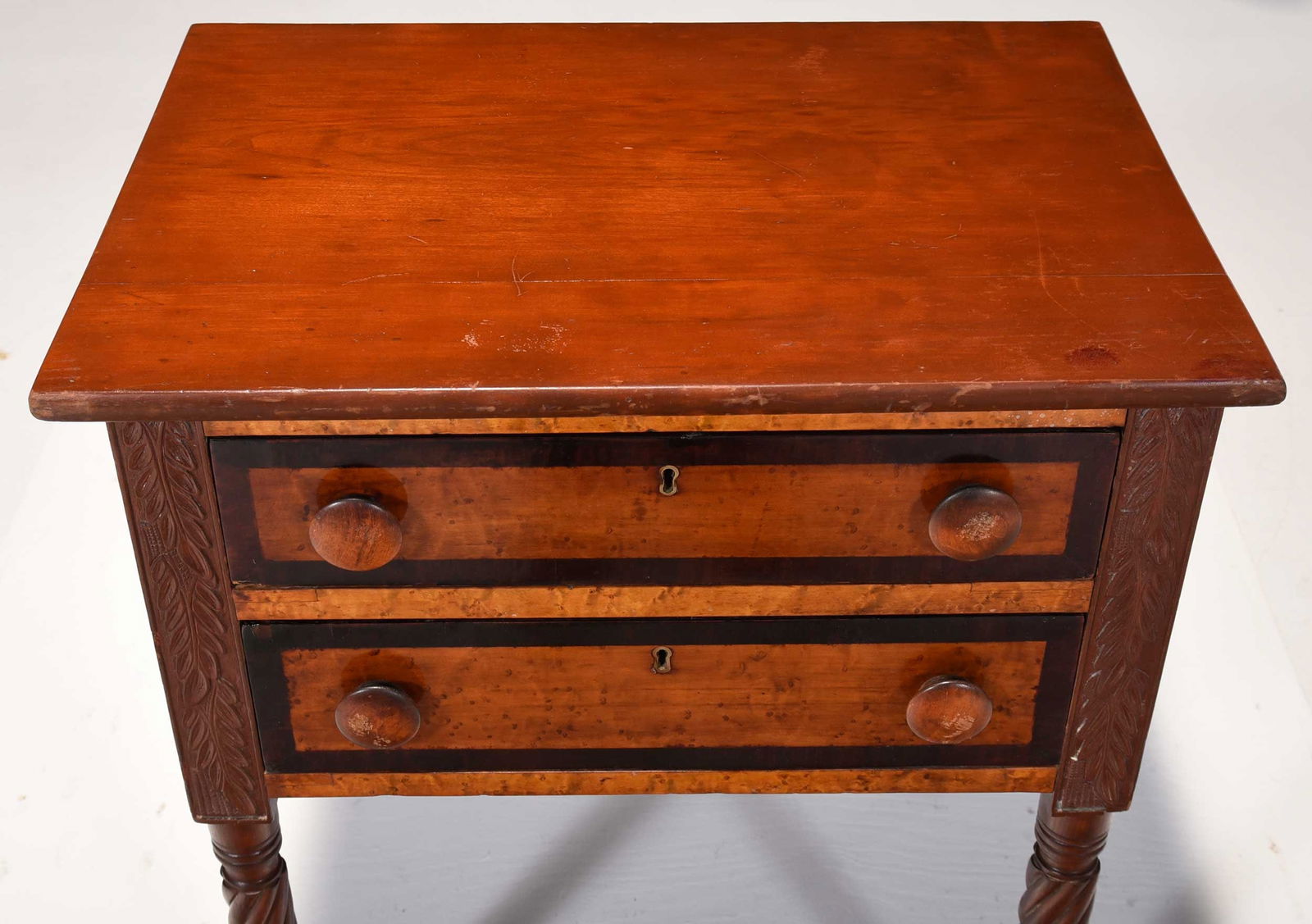 American Classical Birdseye Maple Work Table - 2