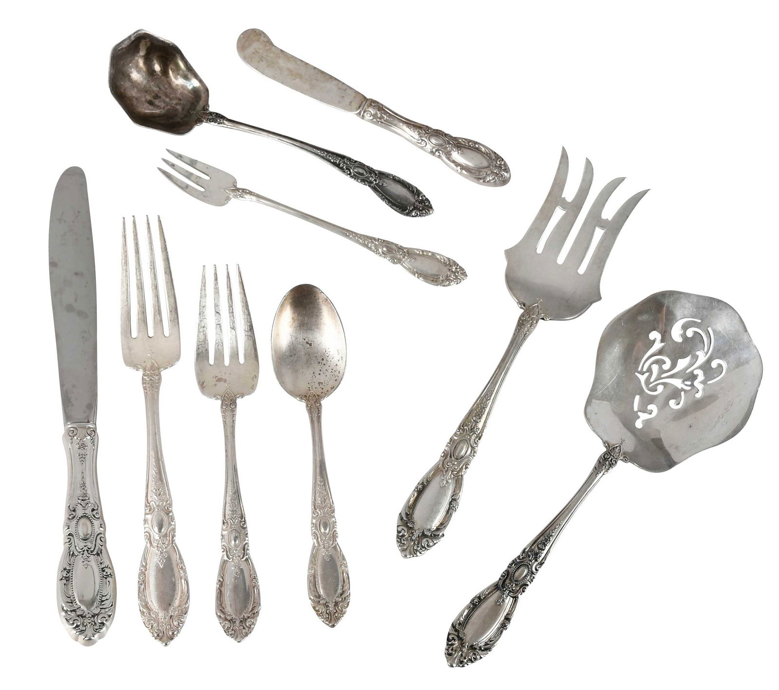 Towle King Richard Sterling Flatware (1 of 7)