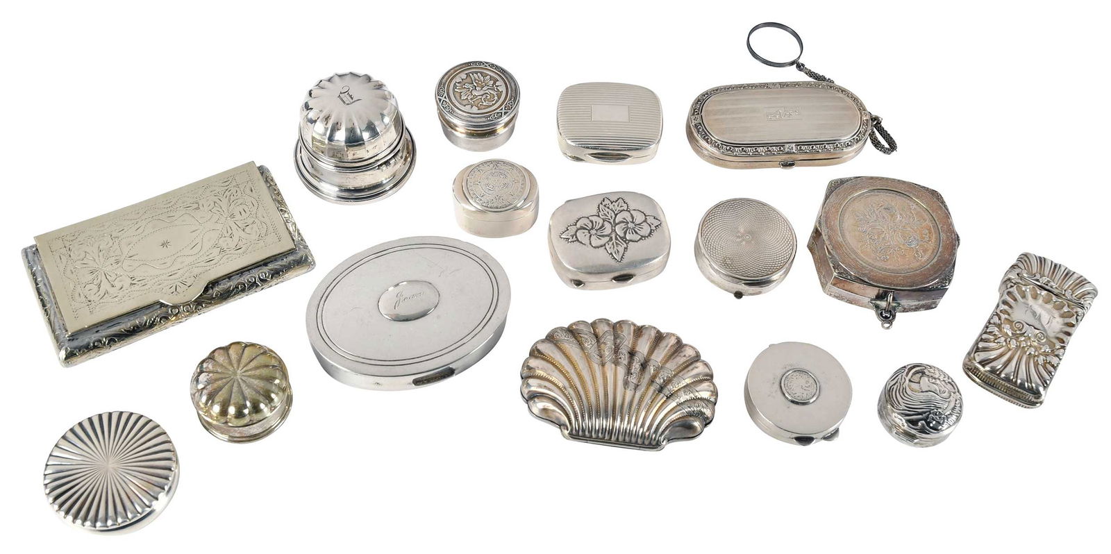 16 Sterling and Silver Plate Cases (1 of 5)