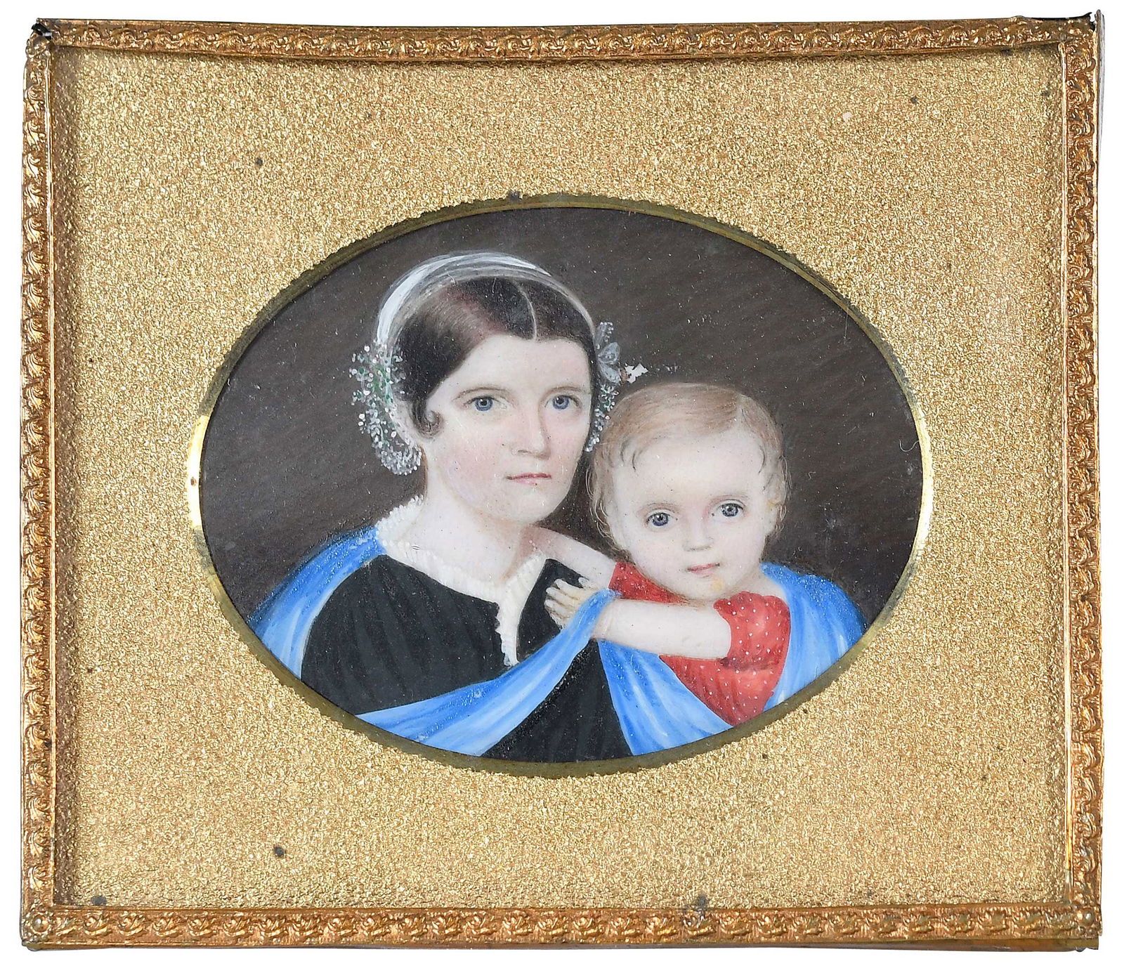 Attributed to Joseph Whiting Stock Miniature (1 of 4)