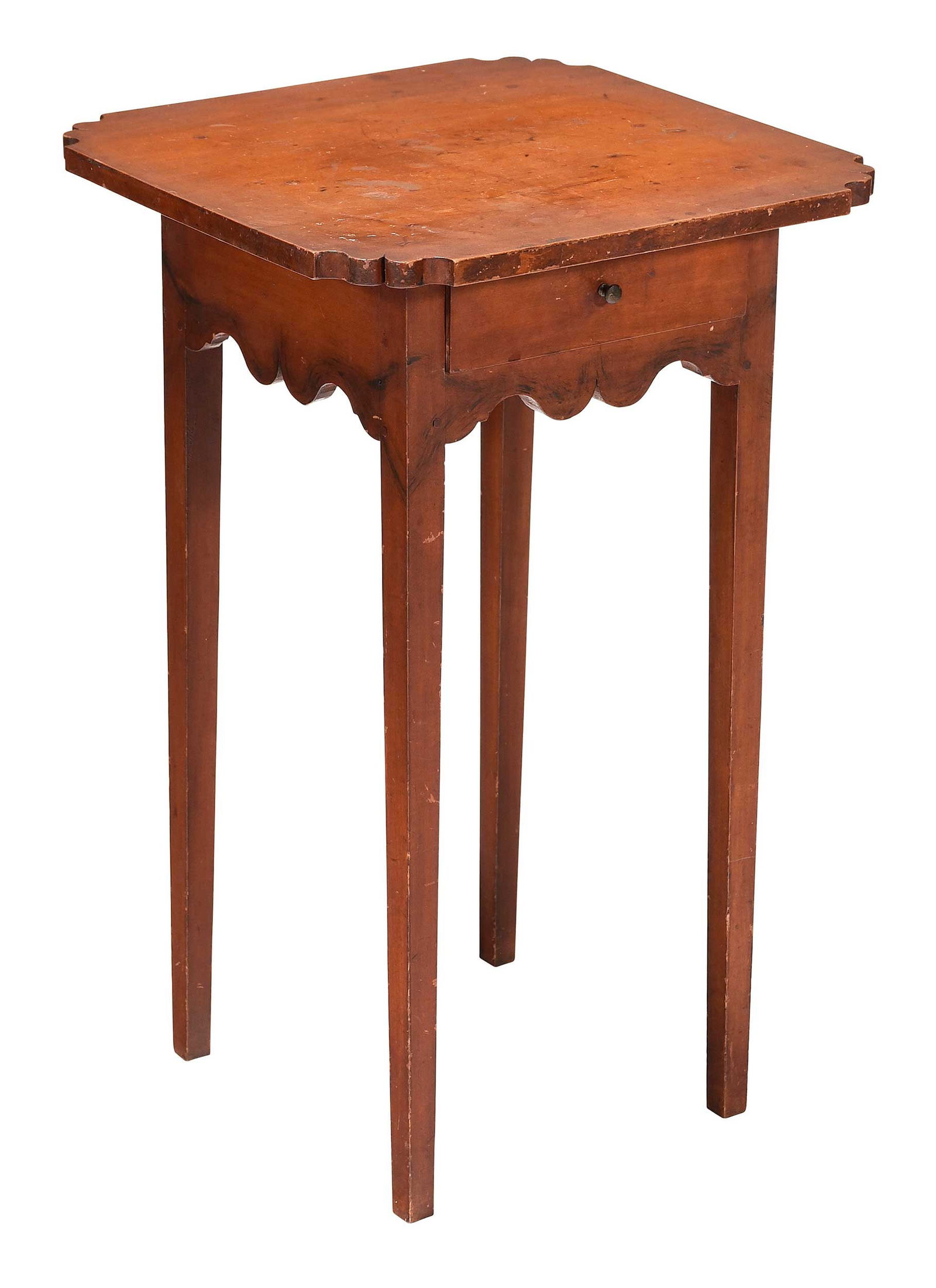 New England Federal Maple One Drawer Stand (1 of 8)