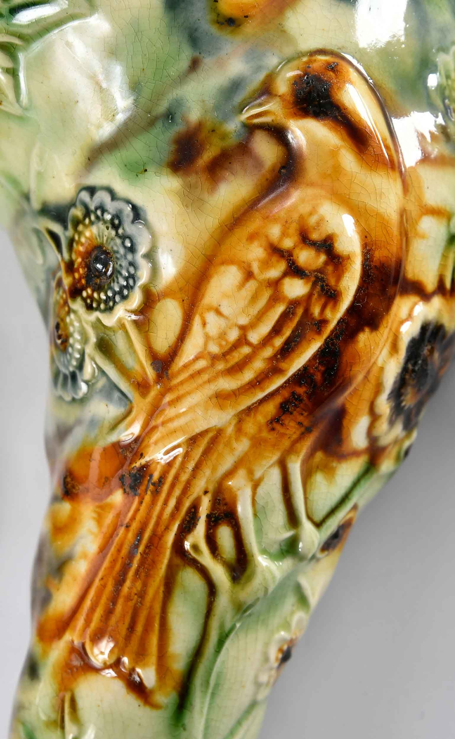 Three Whieldon Type Pottery Wall Pockets - 4