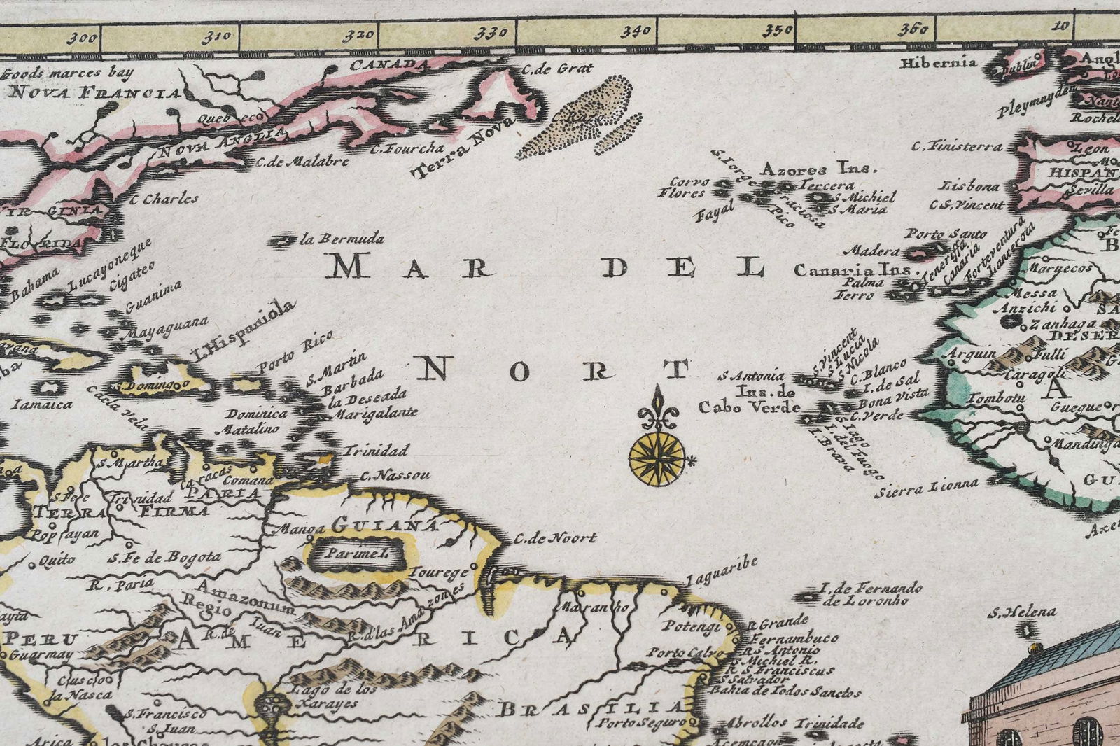 Three Framed Early World Maps - 16