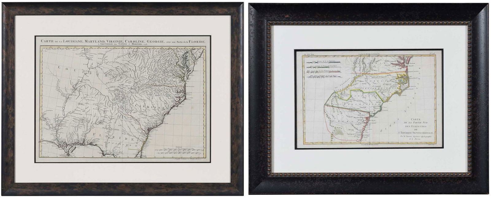 Two 18th Century Maps of Georgia and Florida (1 of 13)