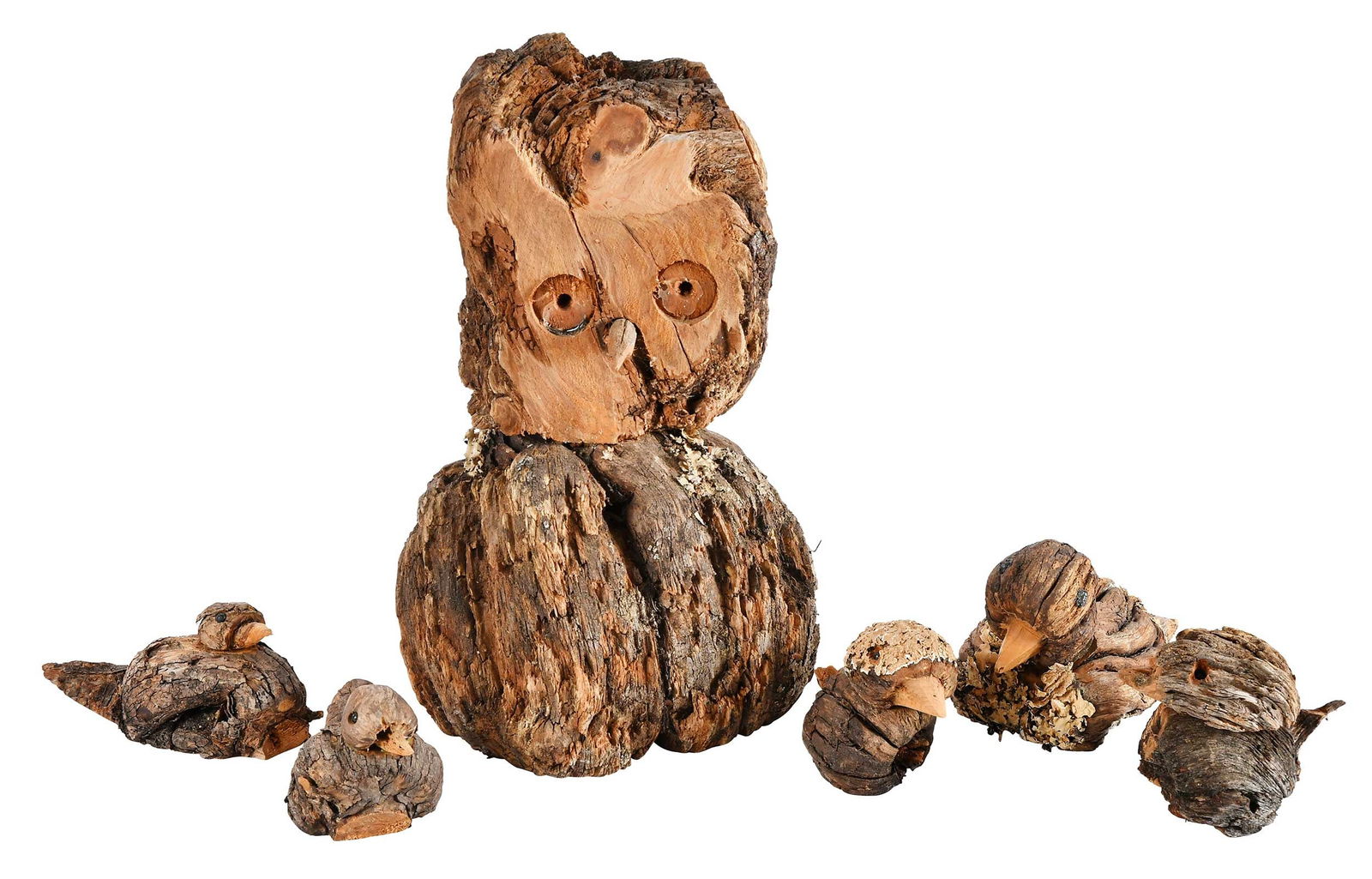 Six Folk Art Birds, Bryan Well (1 of 9)