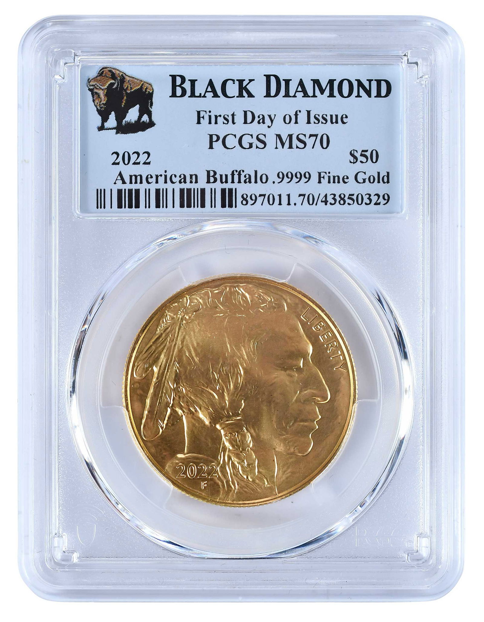 2022 American Buffalo $50 One Ounce Gold Coin (1 of 2)