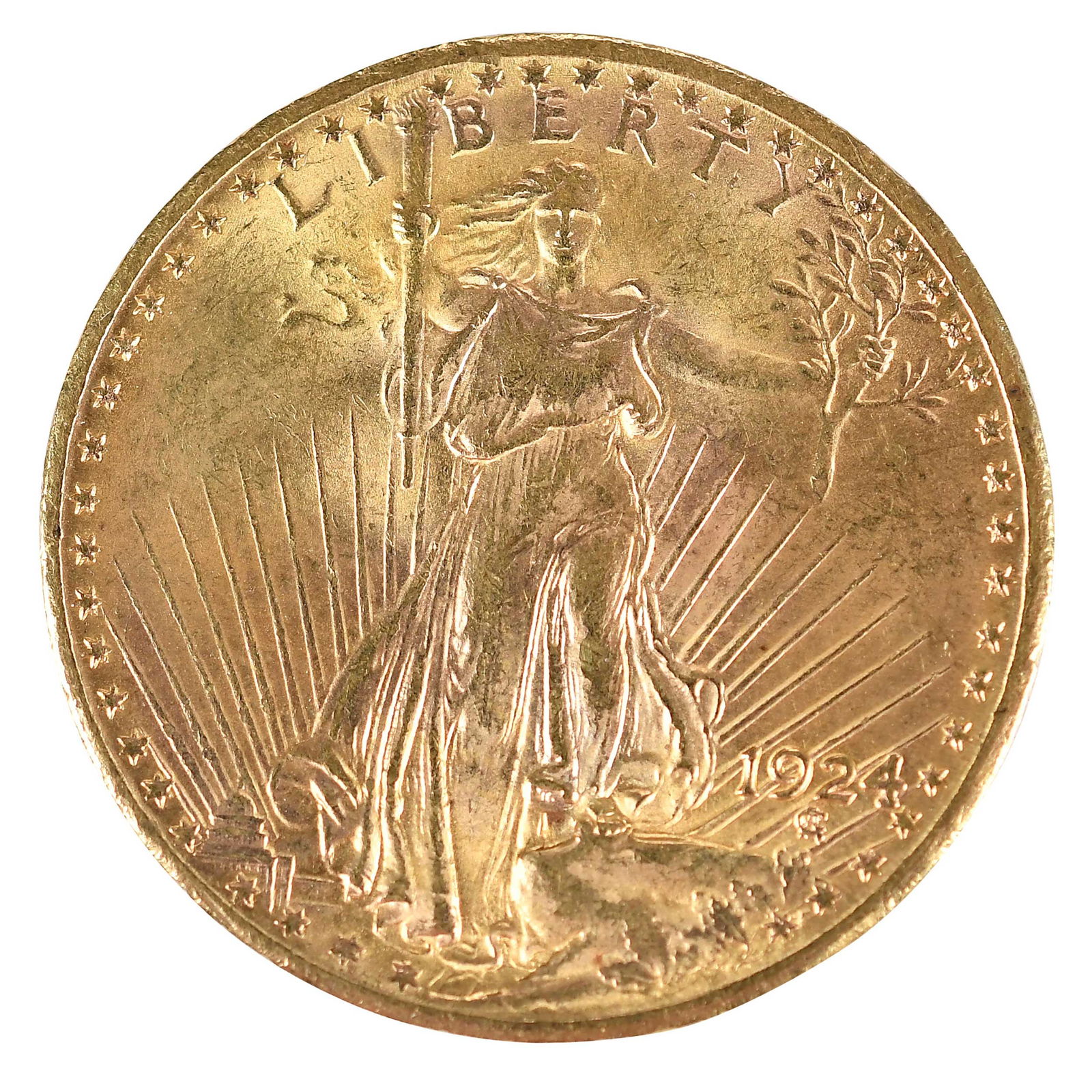 1924 St. Gaudens Double Eagle $20 Gold Coin (1 of 2)
