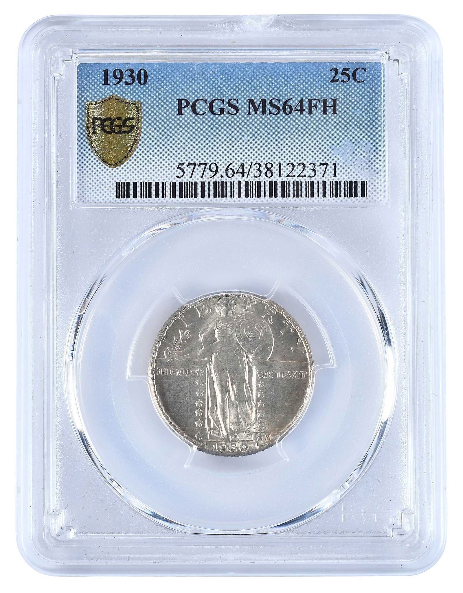 1930 Standing Liberty Quarter, Uncirculated: last year of seriesProvenance: Private Collection, Lincolnton, North Carolina