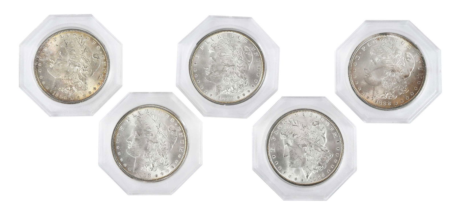 (21) 1888 Morgan Dollars: Philadelphia MintProvenance: Private Collection