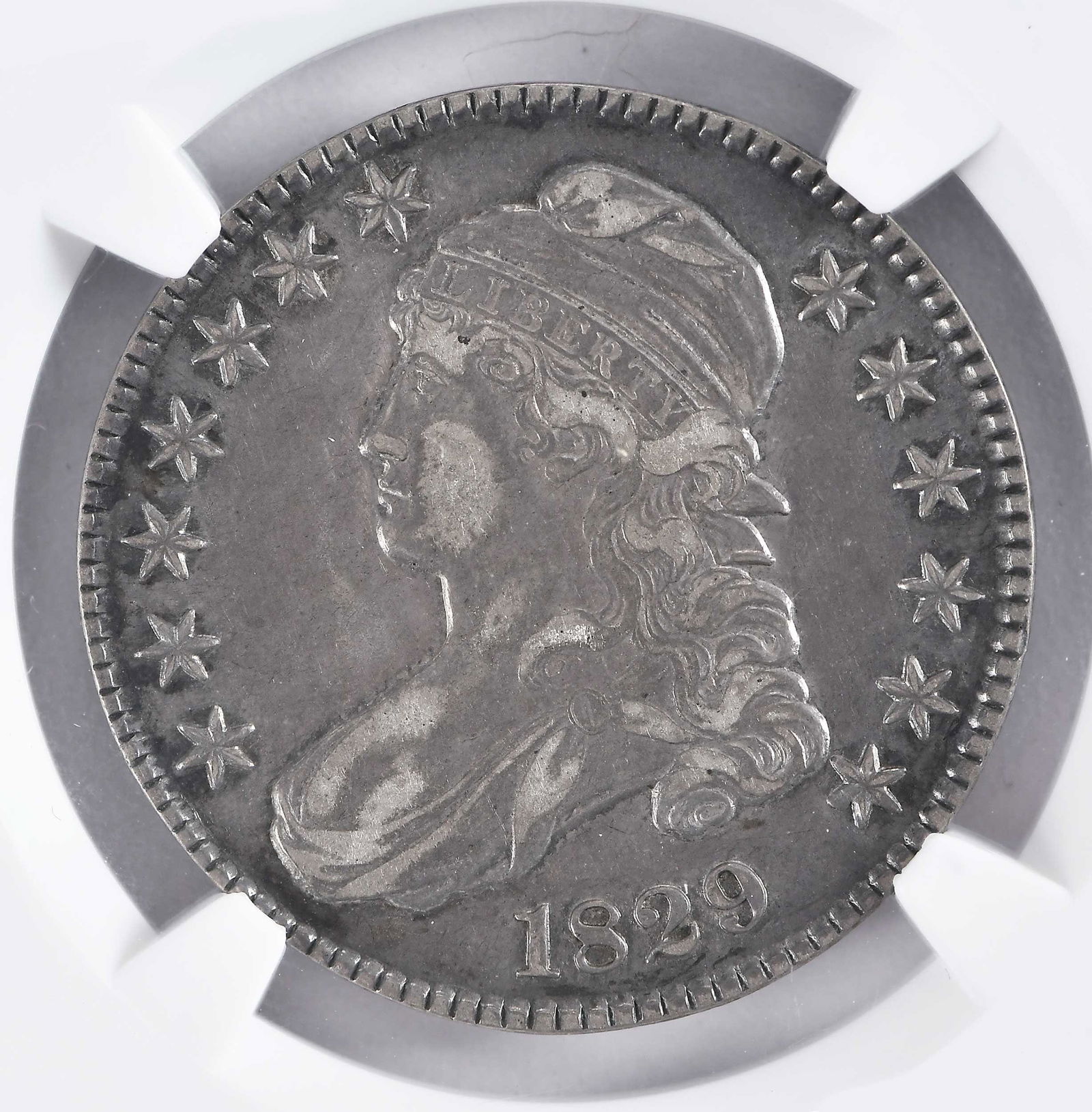 1829 Capped Bust Half Dollar - 3