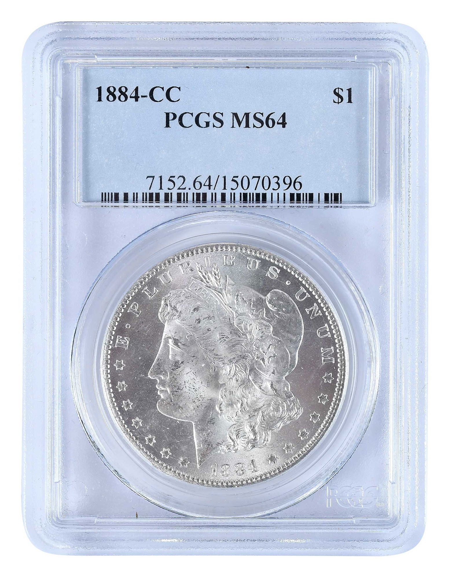 1884-CC Morgan Dollar, PCGS MS64 (1 of 2)