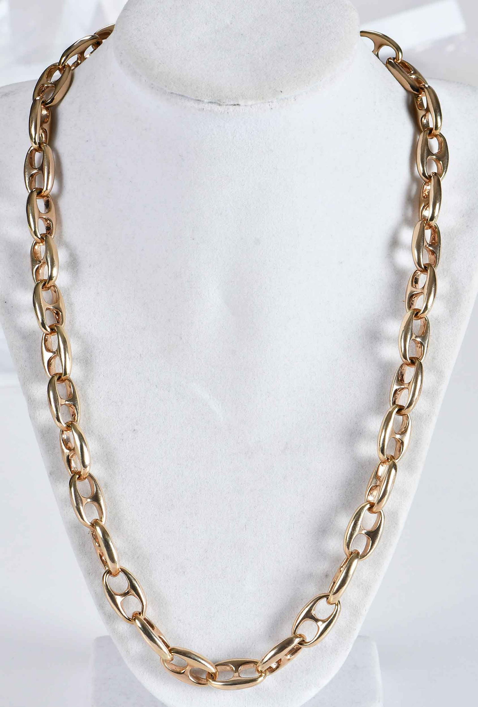 14kt. Solid Mariner Link Chain - 3