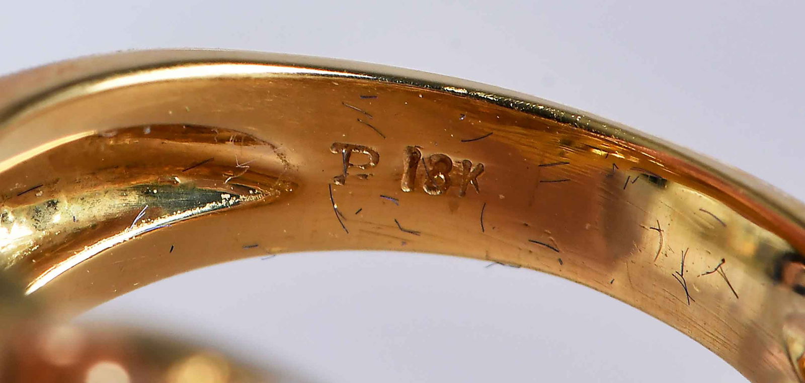 18kt. Diamond Dinner Ring - 5