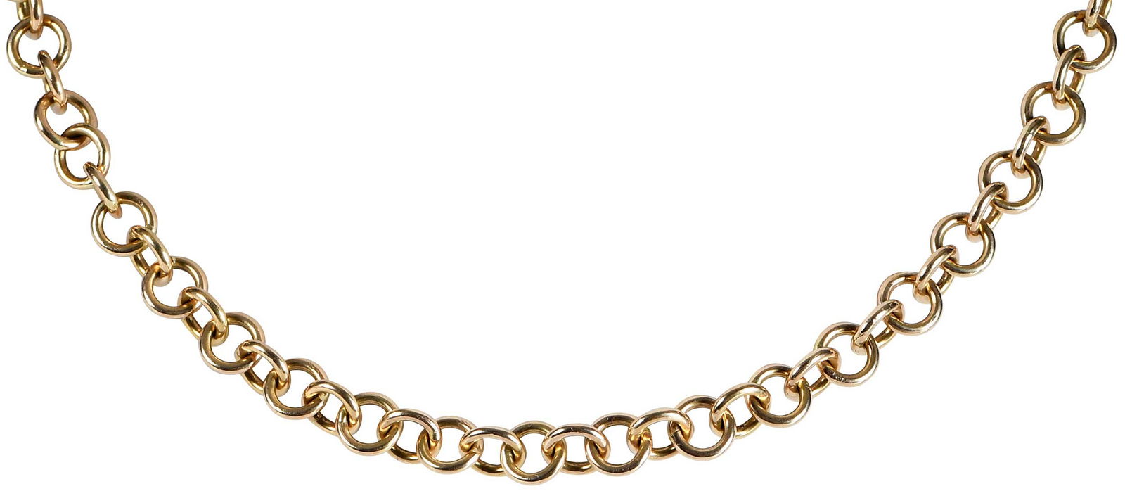 14kt. Light Rolo Link Chain (1 of 5)