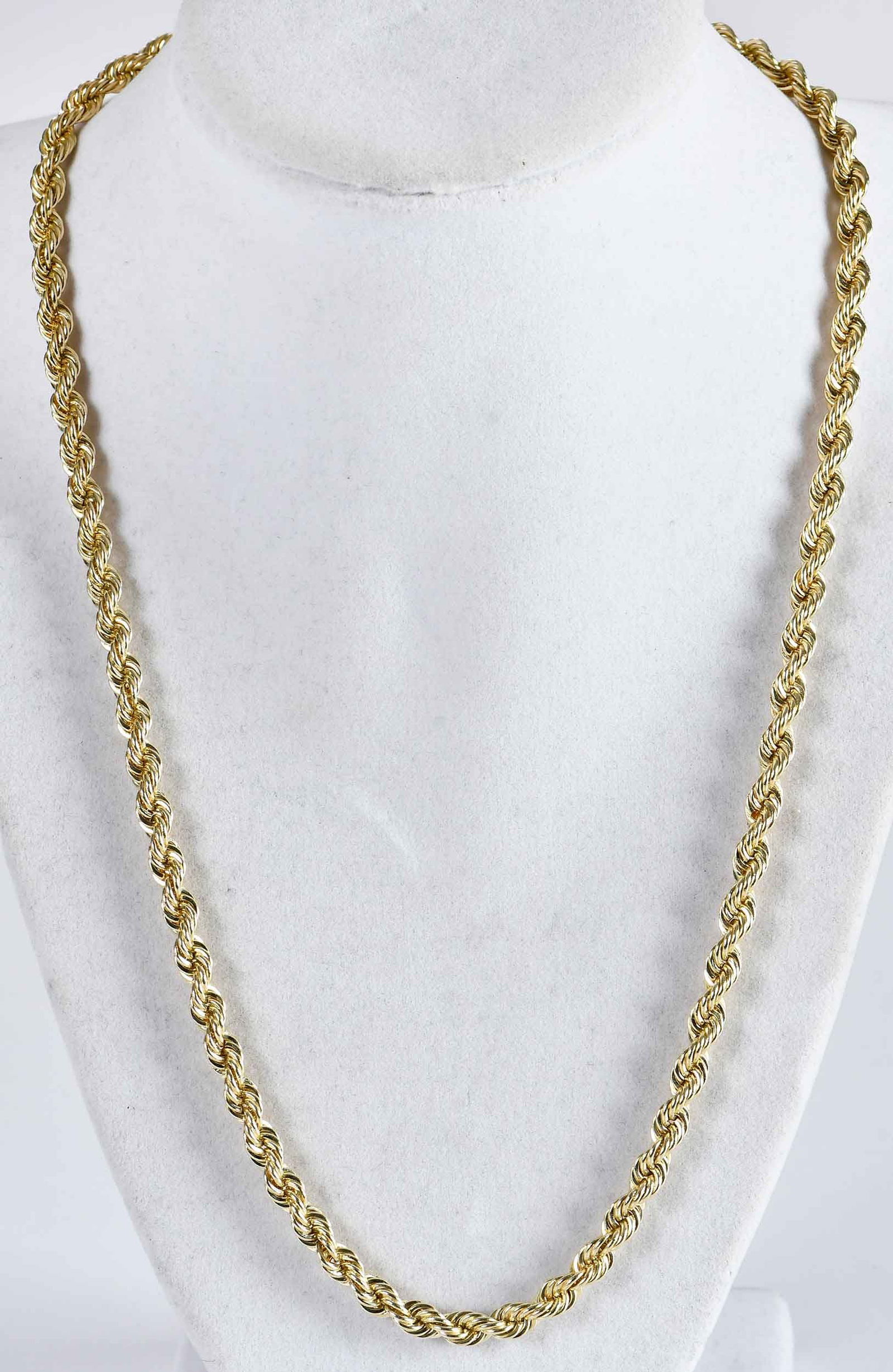14kt. Solid Rope Chain - 2