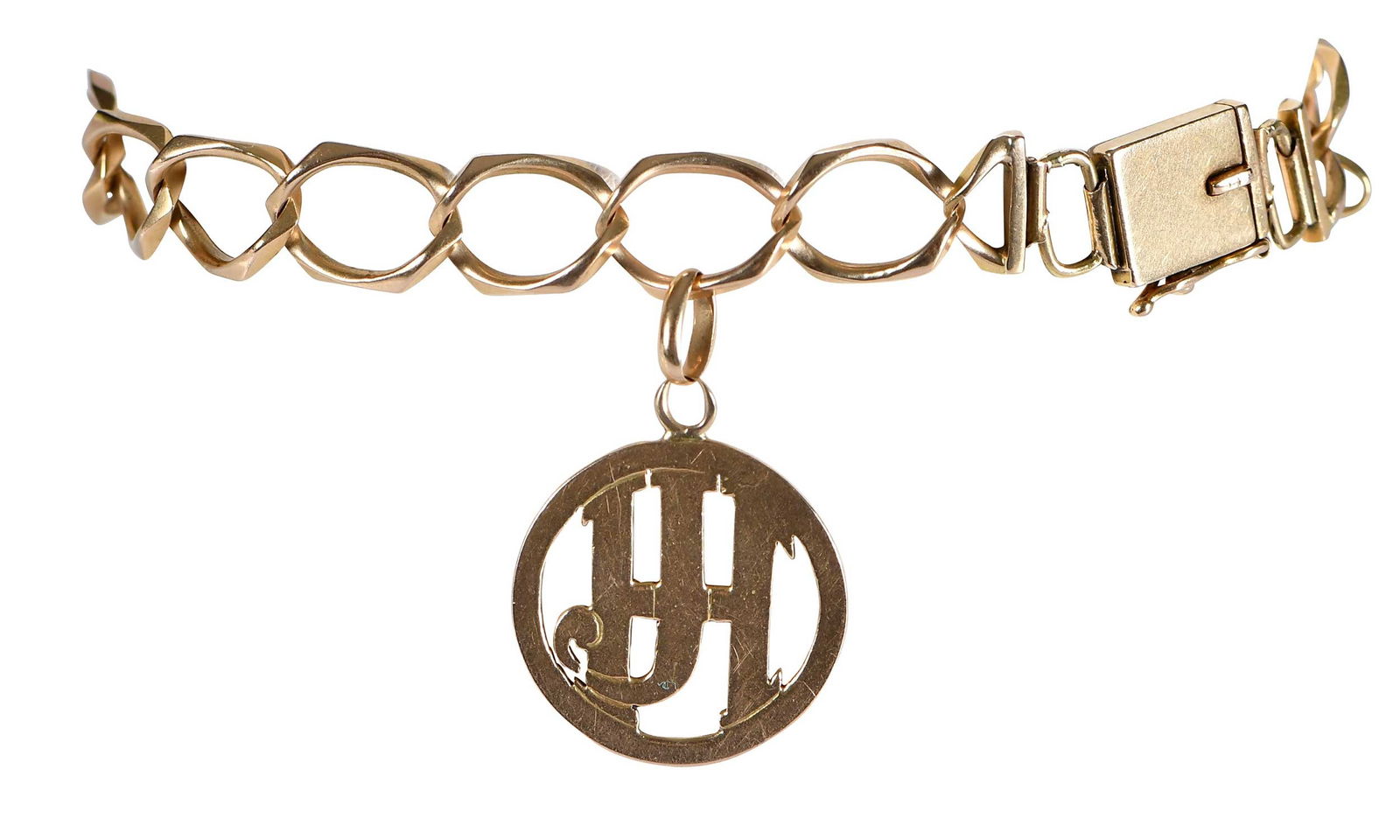 18kt. Charm Bracelet with One Charm (1 of 5)