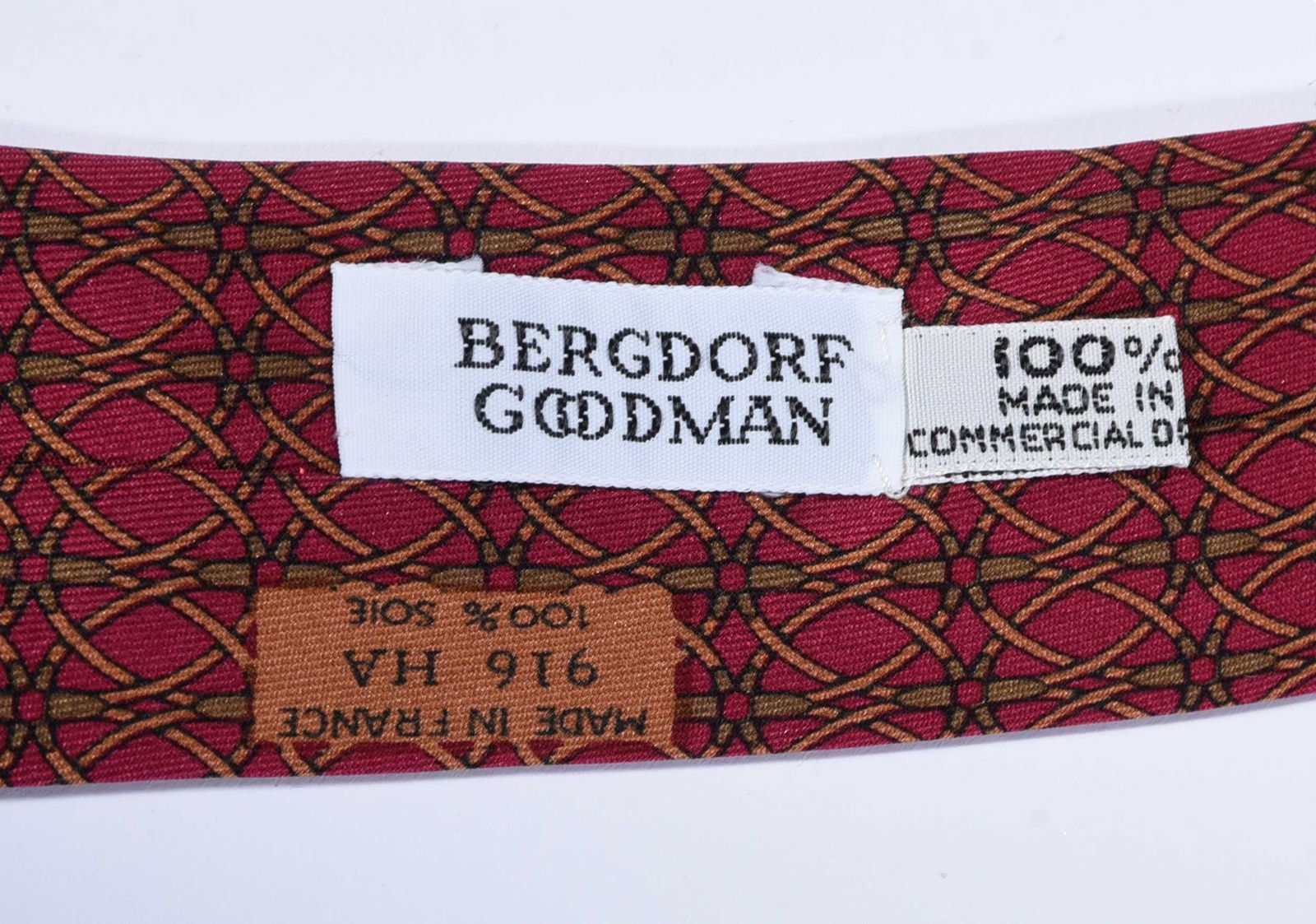 Three Hermes Silk Ties, Interlocking Patterns - 3