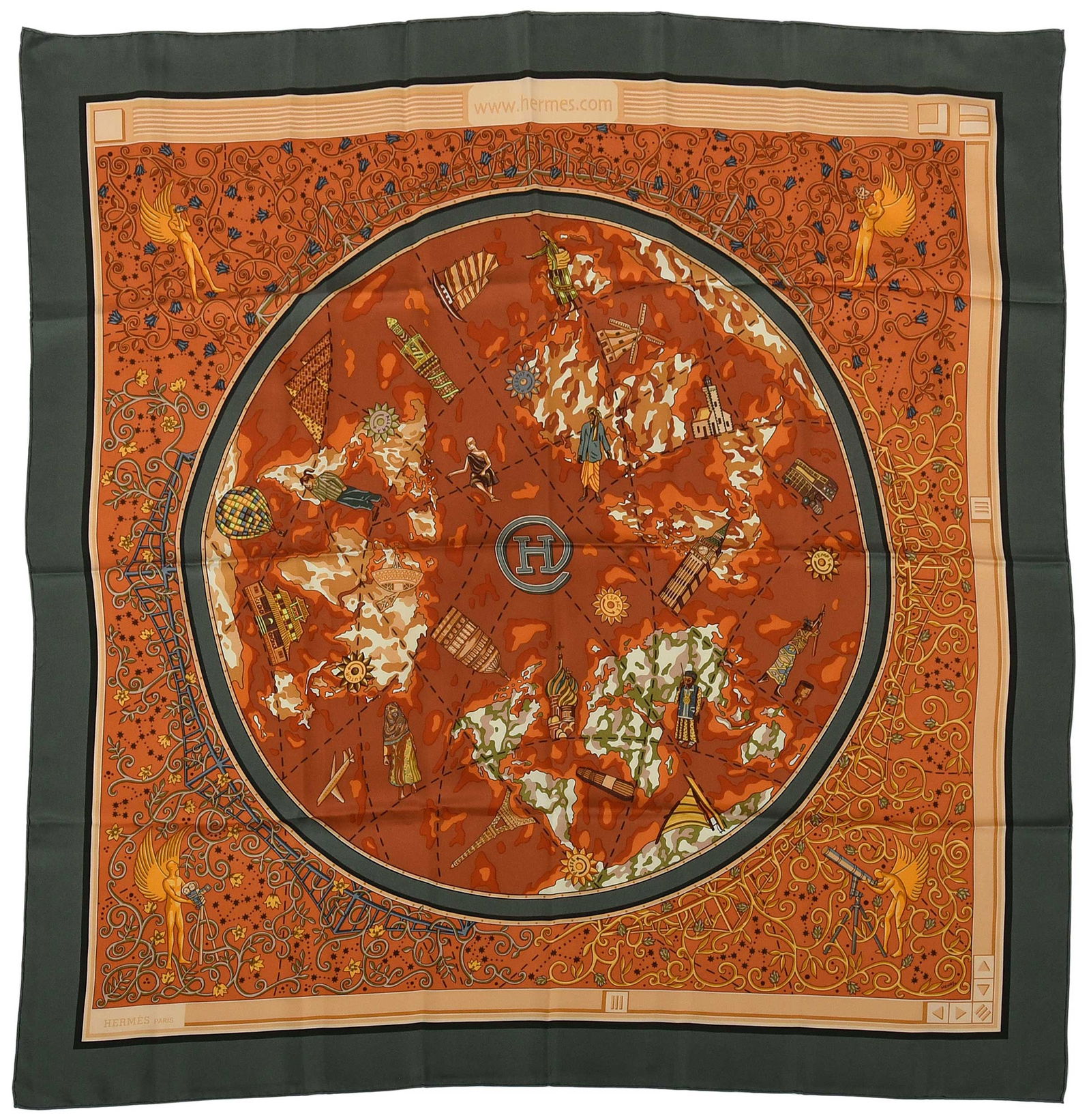 Hermes www.hermes.com Silk Scarf (1 of 7)