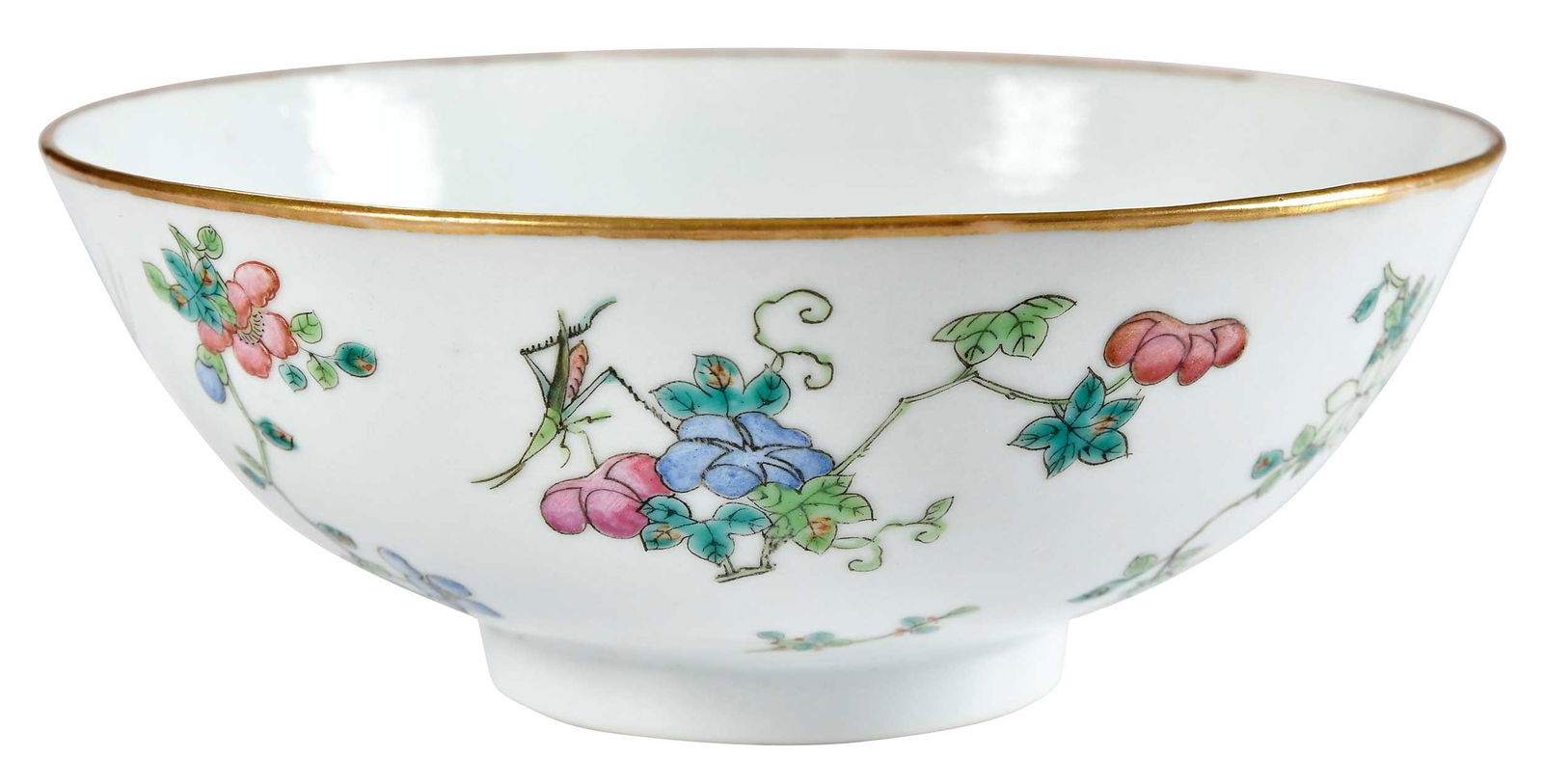 Chinese Enamel Decorated Porcelain Bowl (1 of 10)