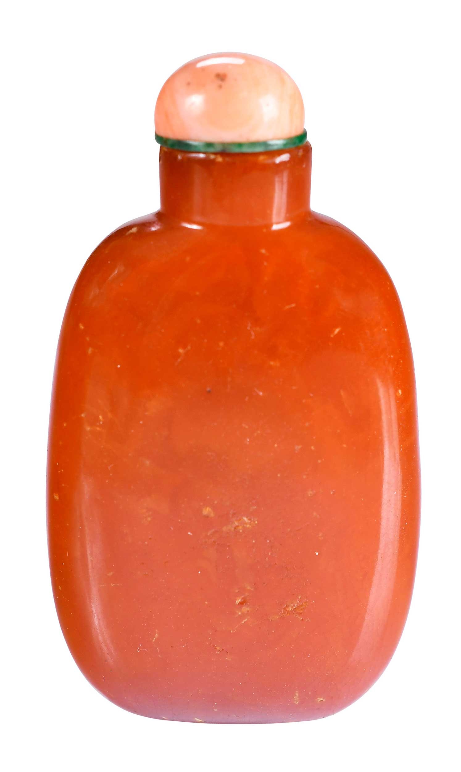 Chinese Amber Snuff Bottle (1 of 4)