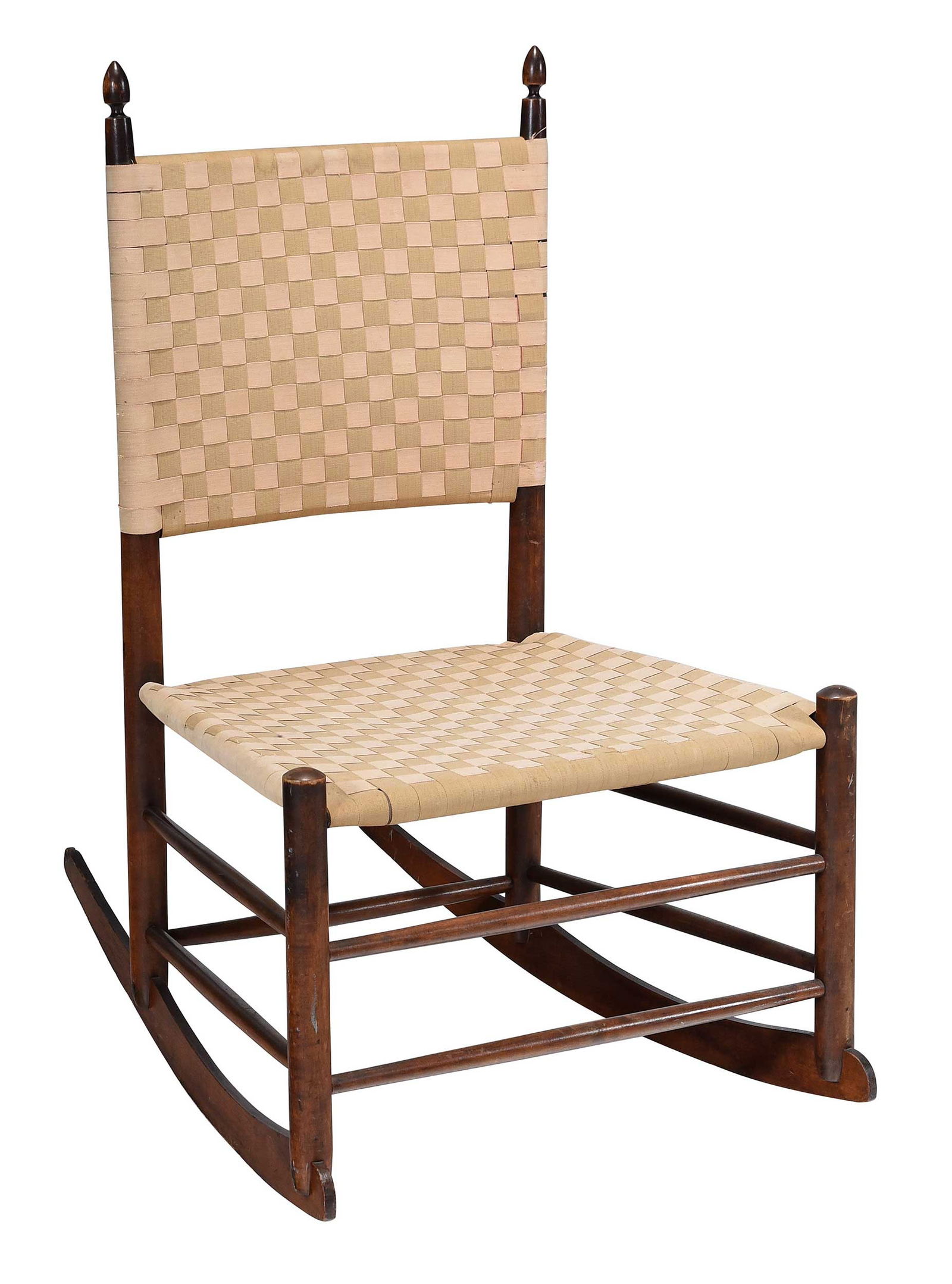 New York Shaker Walnut Rocking Chair No. 4 (1 of 5)