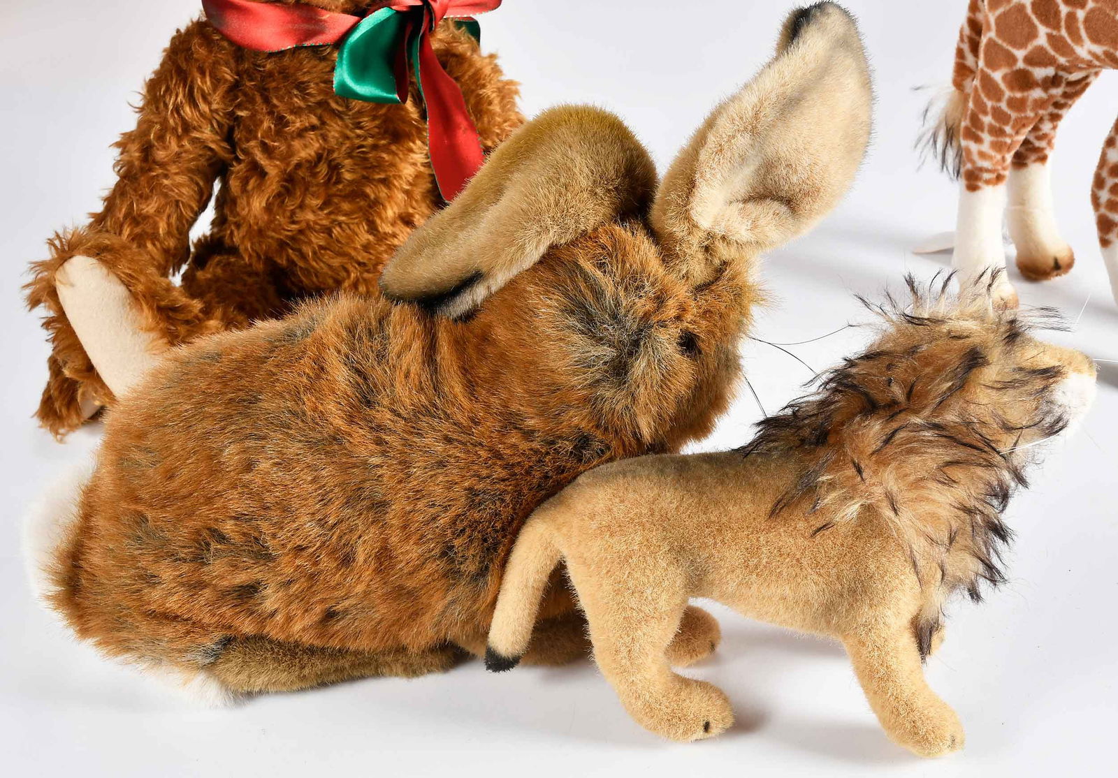 Four Steiff Stuffed Animals - 2