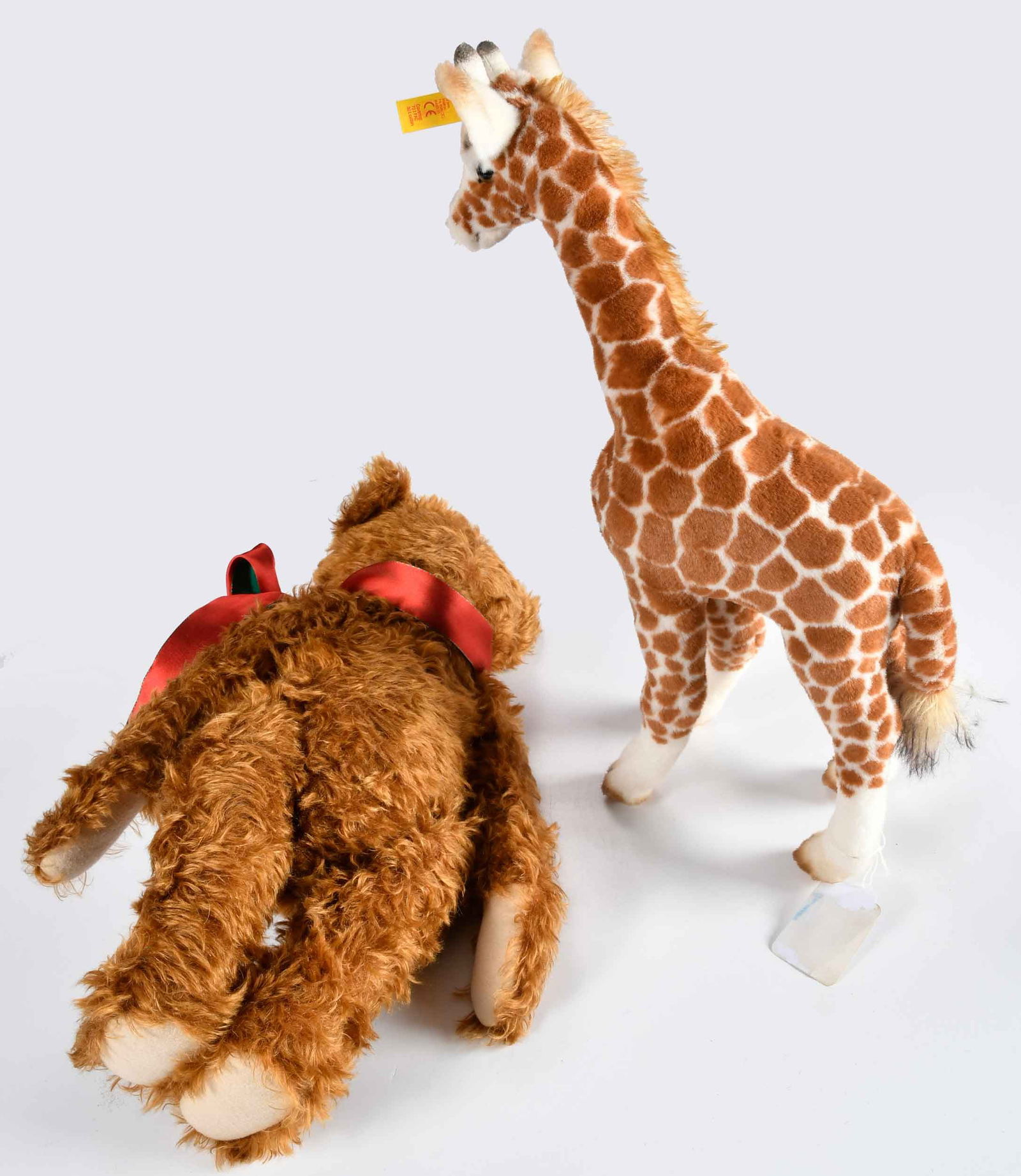 Four Steiff Stuffed Animals - 7