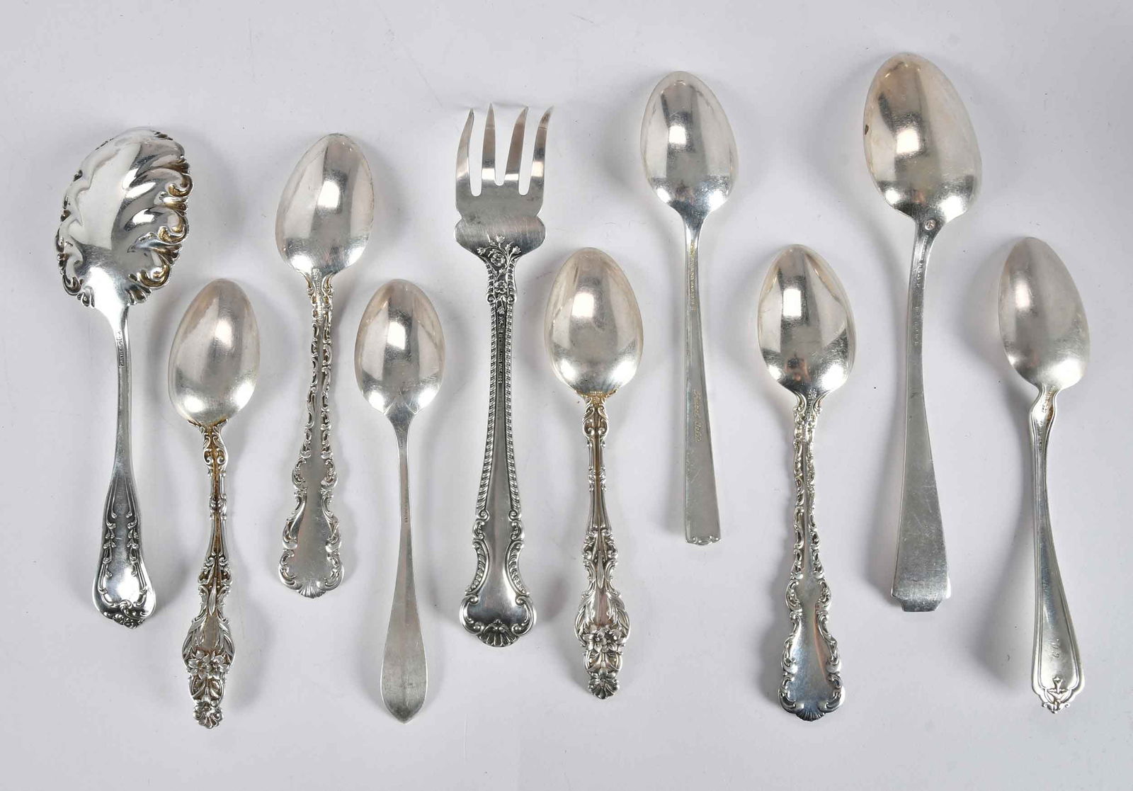 23 Pieces Assorted Sterling Flatware - 6