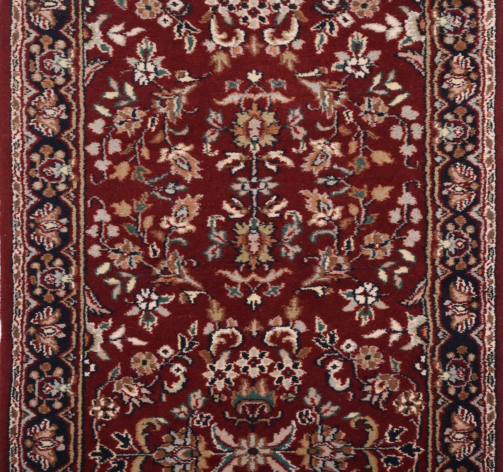 Hamadan Runner: 20th century, red field, leafy symmetrical design, 10 ft. 1 in. x 2 ft. 8 in.Provenance: Private Collection, Raleigh, North Carolina